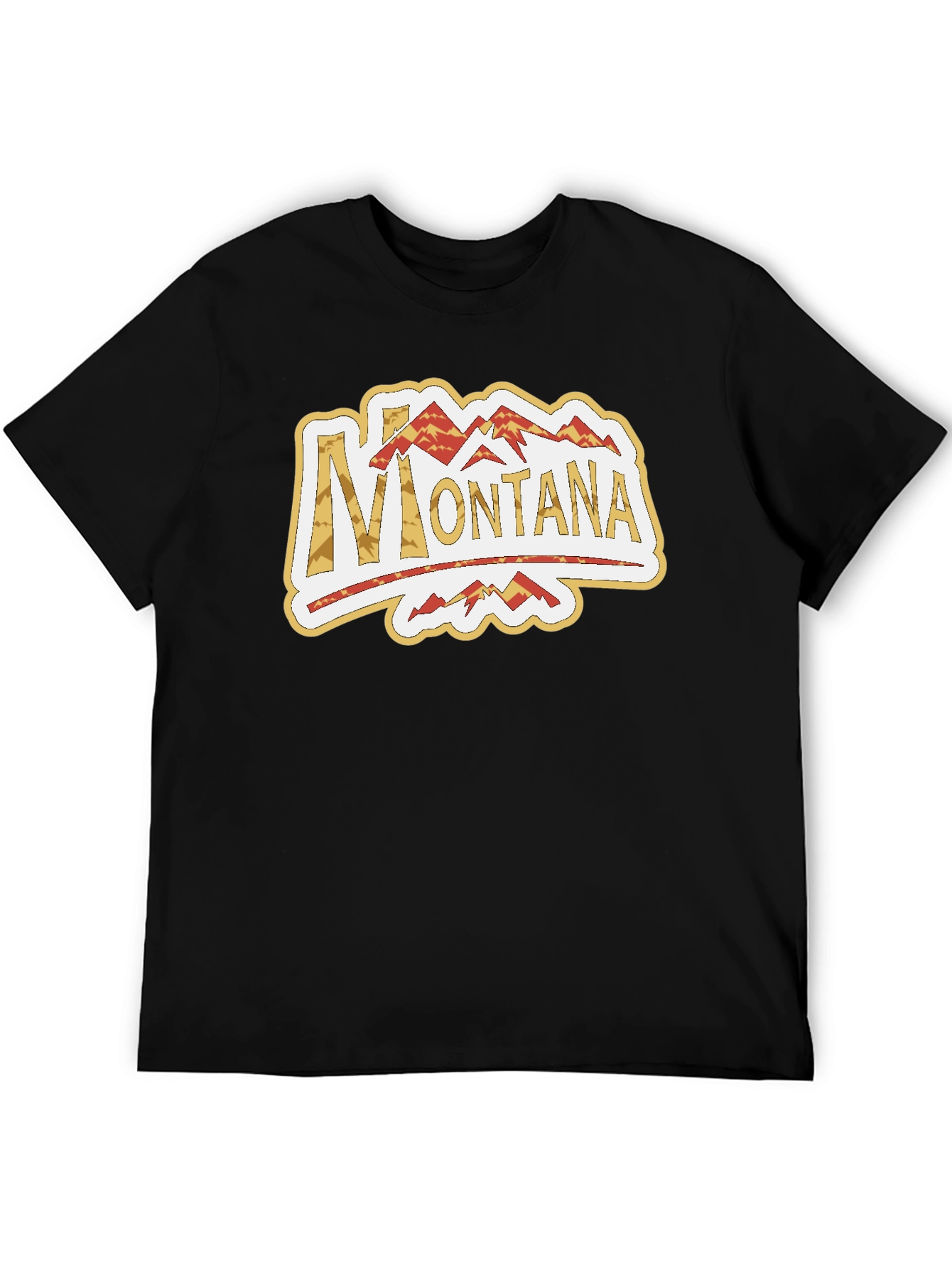 Montana Graphic Tee - Black Unisex T-Shirt