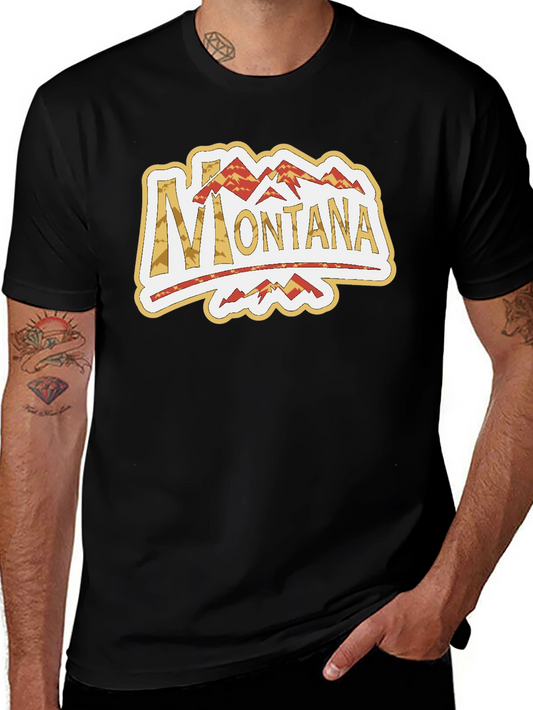 Montana Graphic Tee - Black Unisex T-Shirt