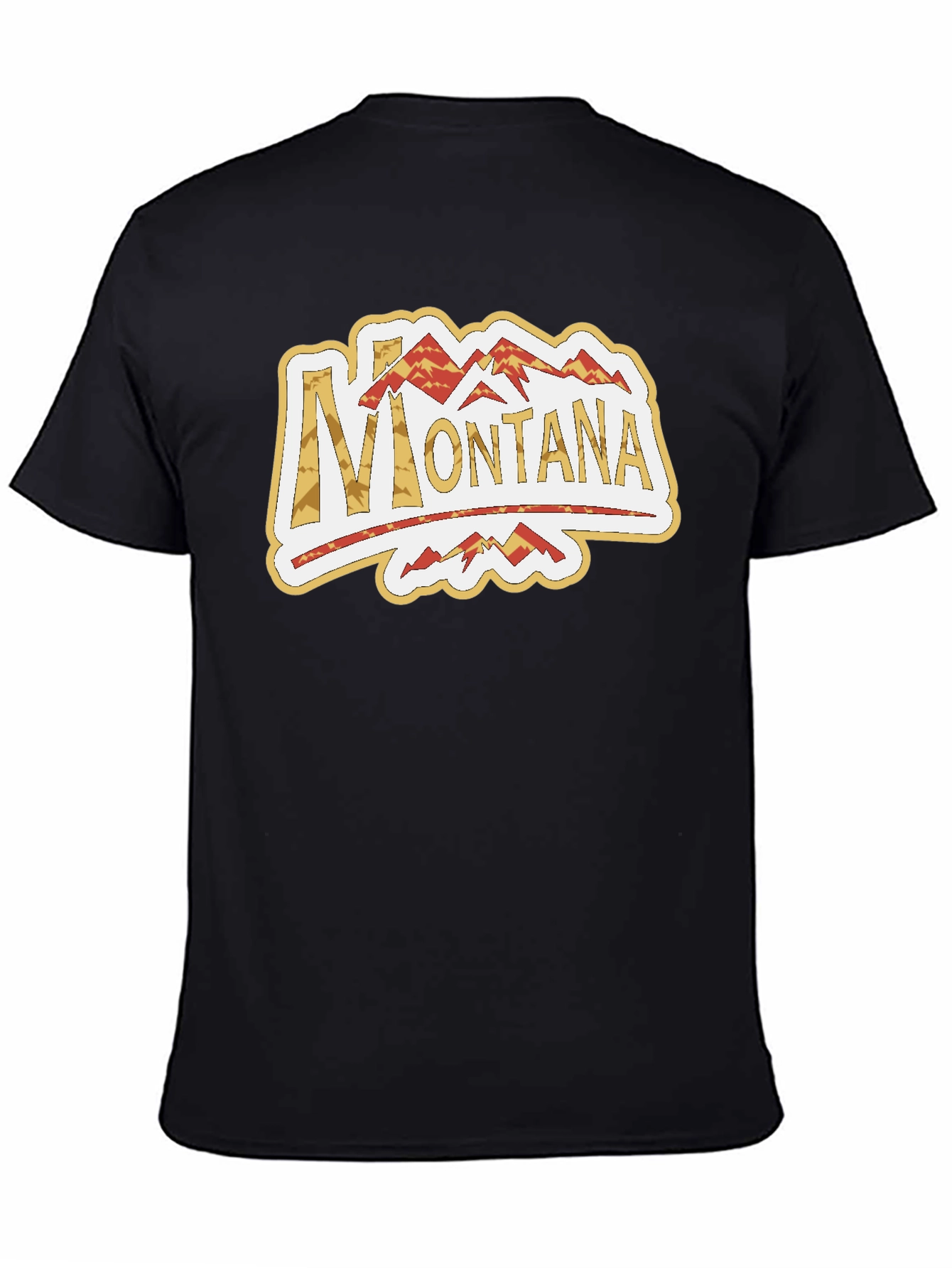 Montana Graphic Tee - Black Unisex T-Shirt
