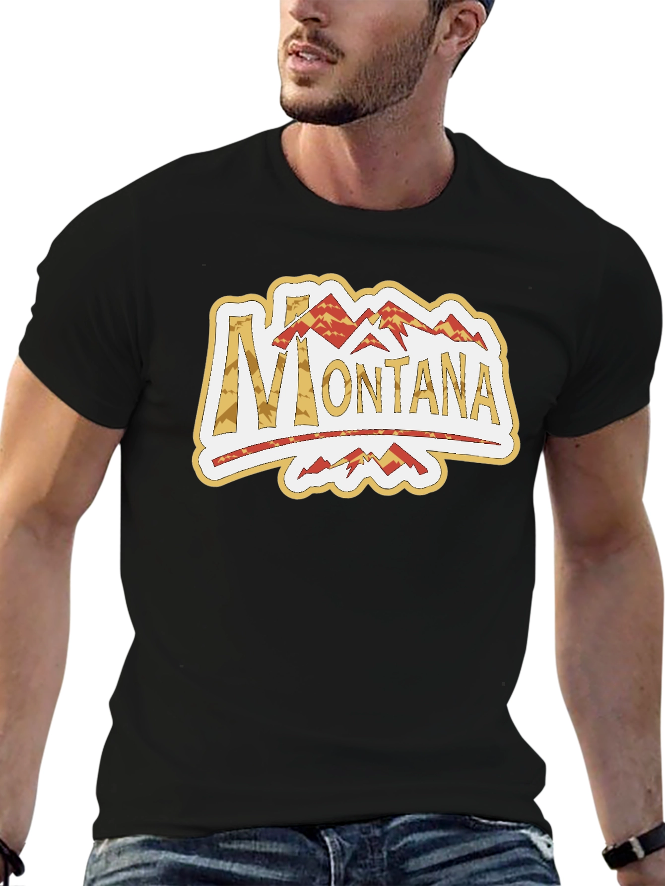 Montana Graphic Tee - Black Unisex T-Shirt