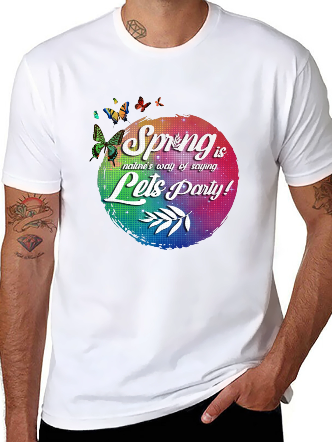 Spring is Natures Way T-Shirt - Lets Party!