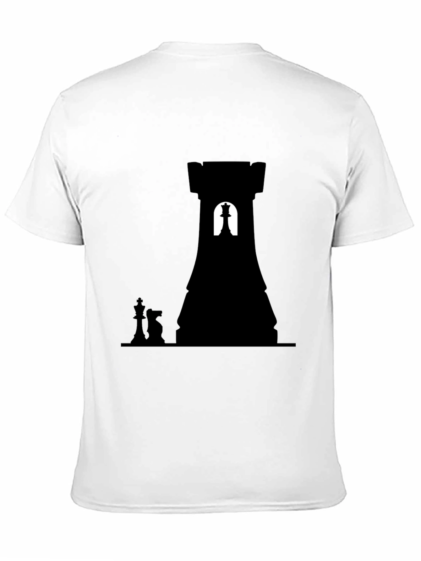 Chess Rook Queen King Tee - Strategic Style