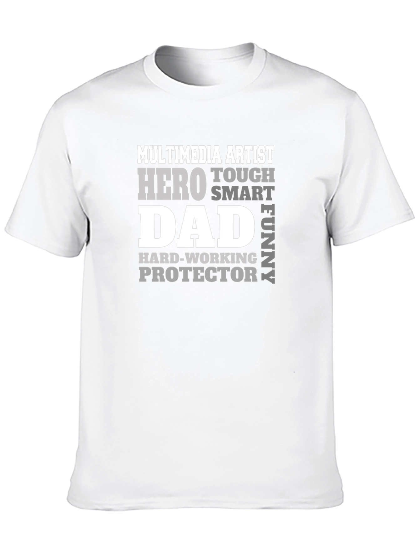 Multimedia Artist Dad Graphic T-Shirt