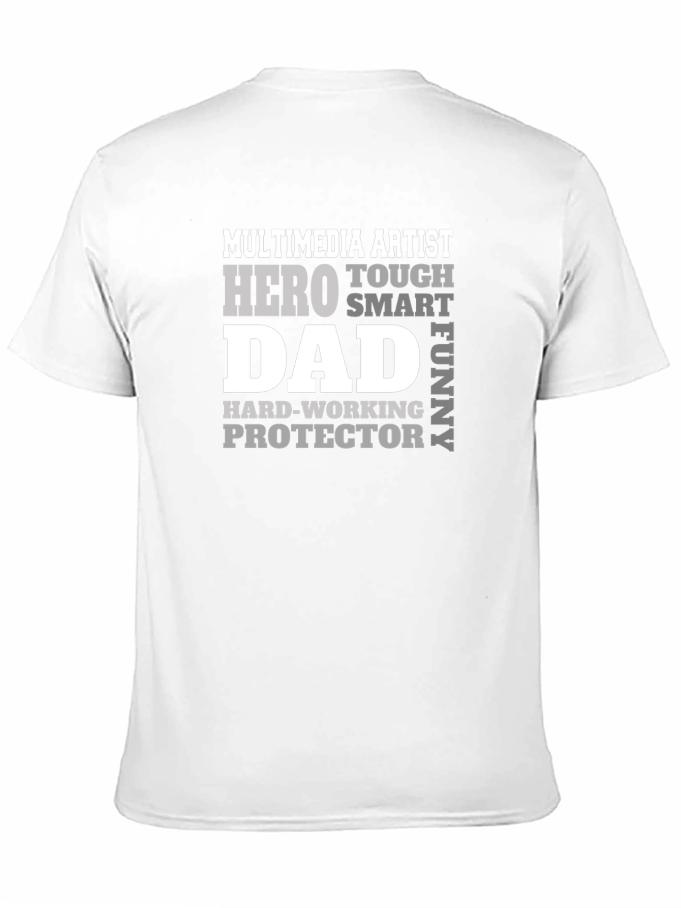 Multimedia Artist Dad Graphic T-Shirt