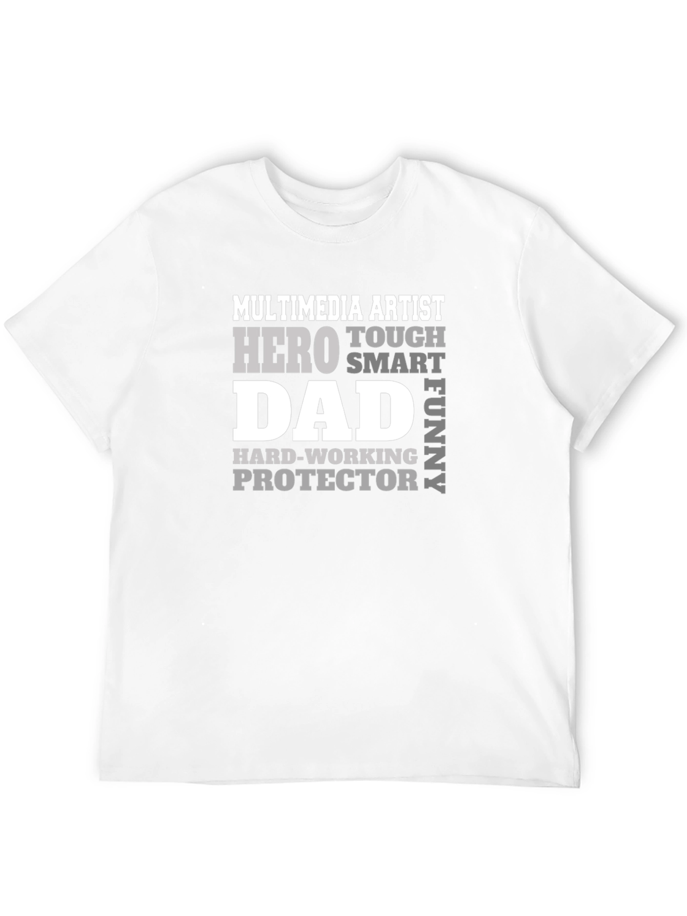 Multimedia Artist Dad Graphic T-Shirt