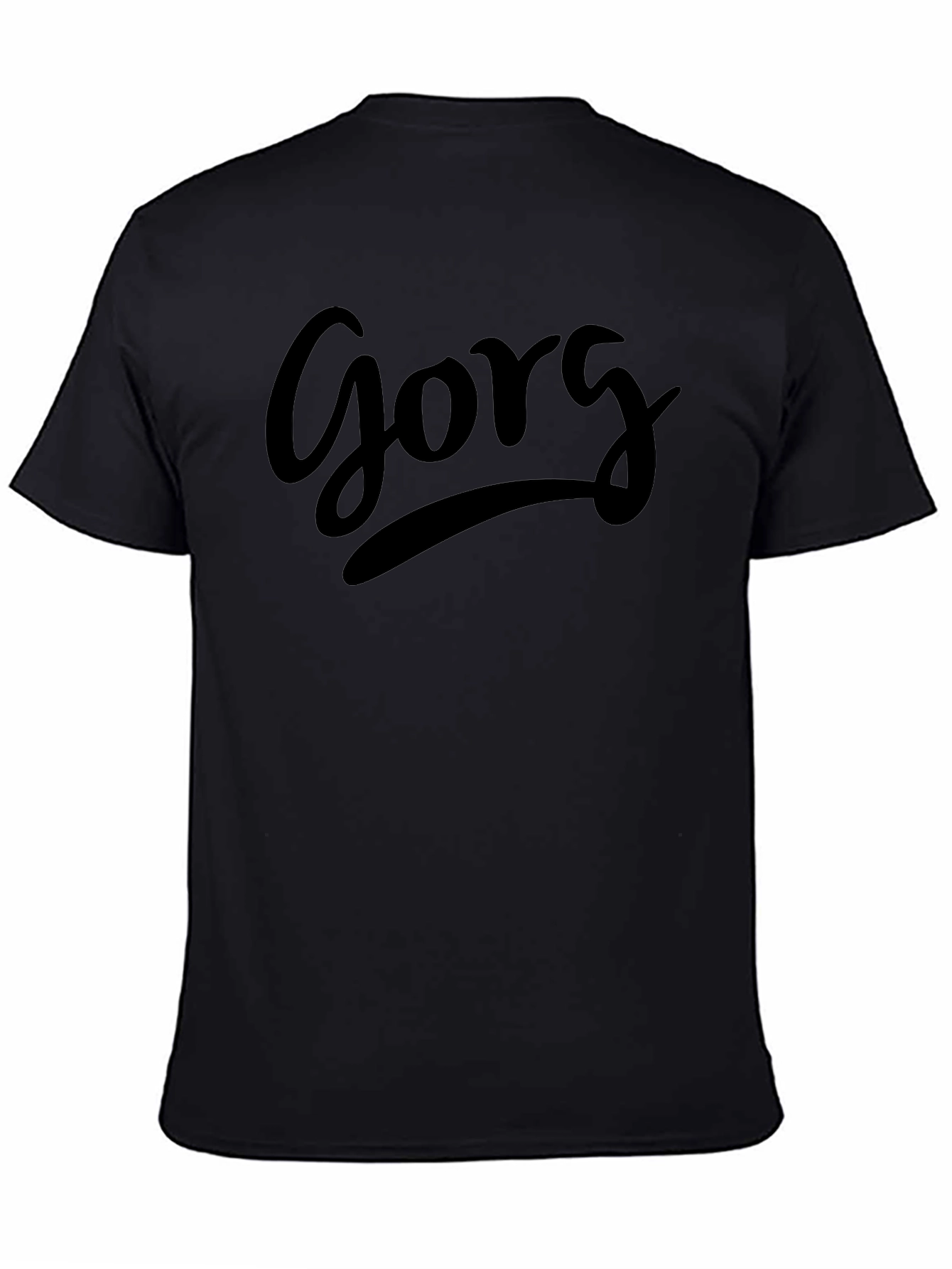 Gorg Graphic Tee - Stylish Black T-Shirt