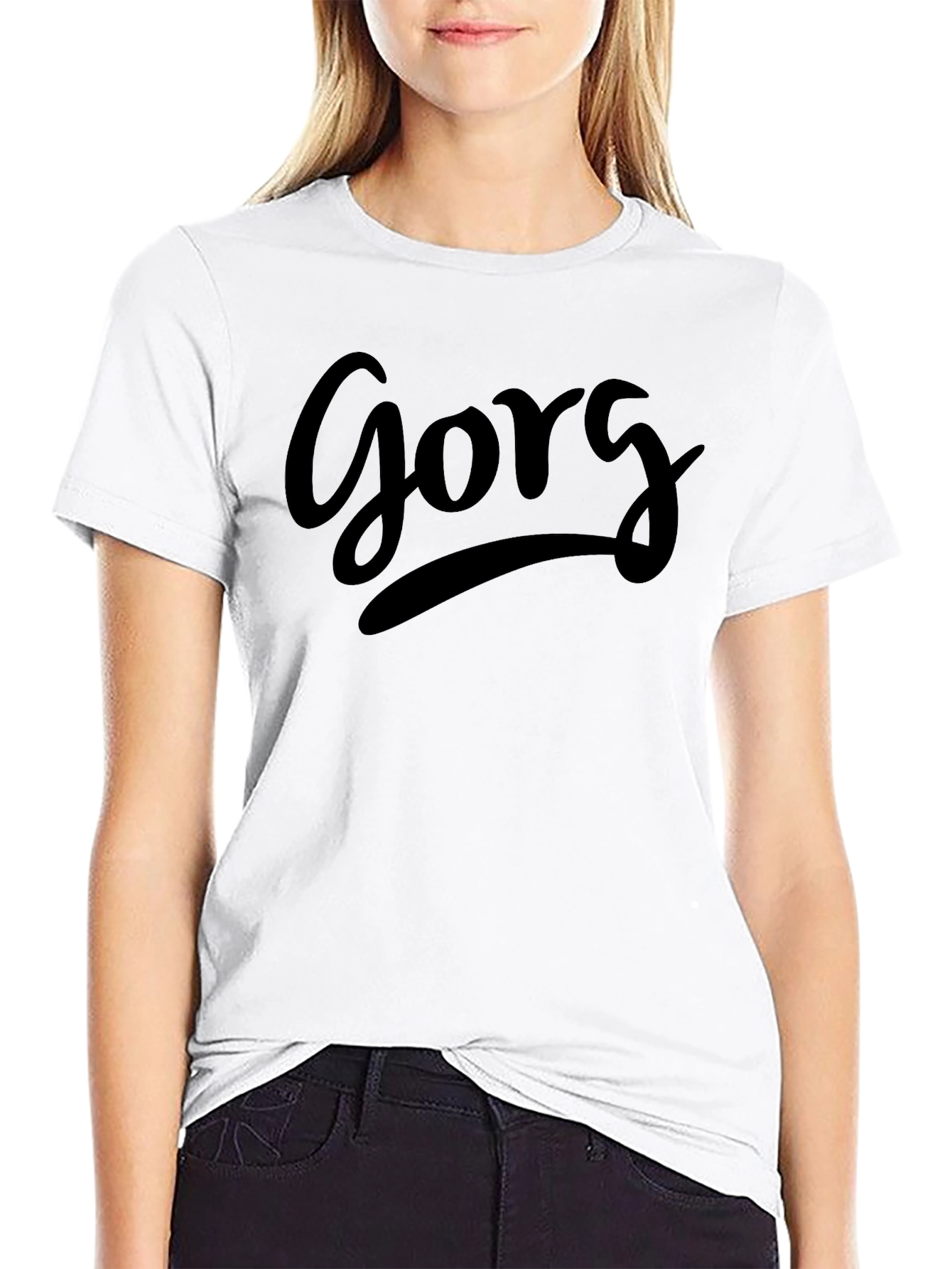 Gorg Graphic Tee - Stylish Black T-Shirt