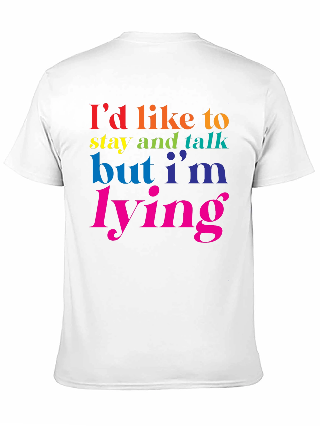 Funny Rainbow Lie T-Shirt