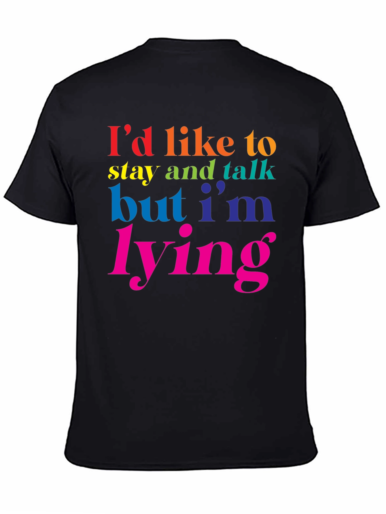 Funny Rainbow Lie T-Shirt