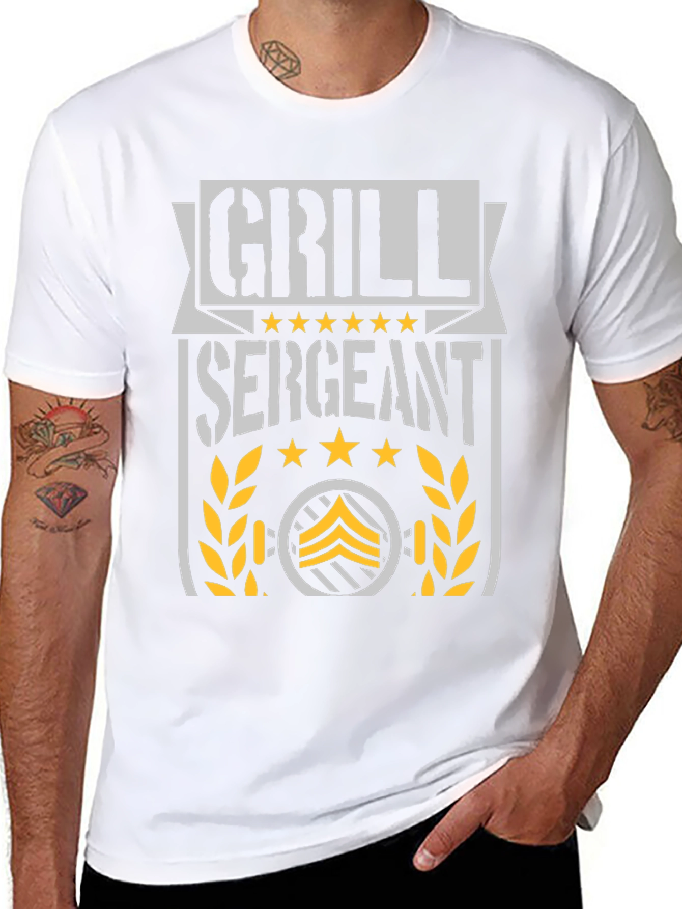 Grill Sergeant Graphic T-Shirt