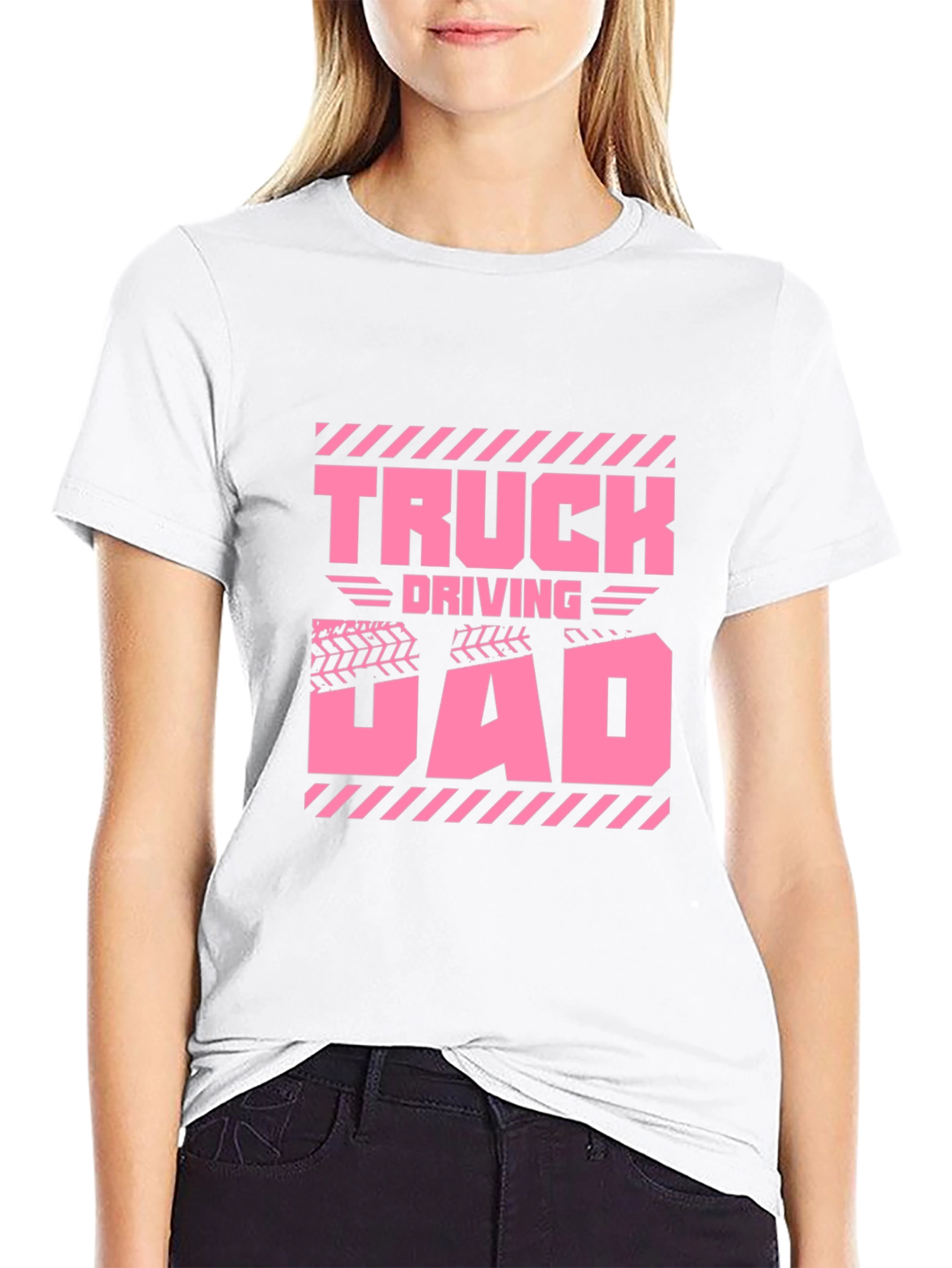 Truck Driving Dad Graphic T-Shirt