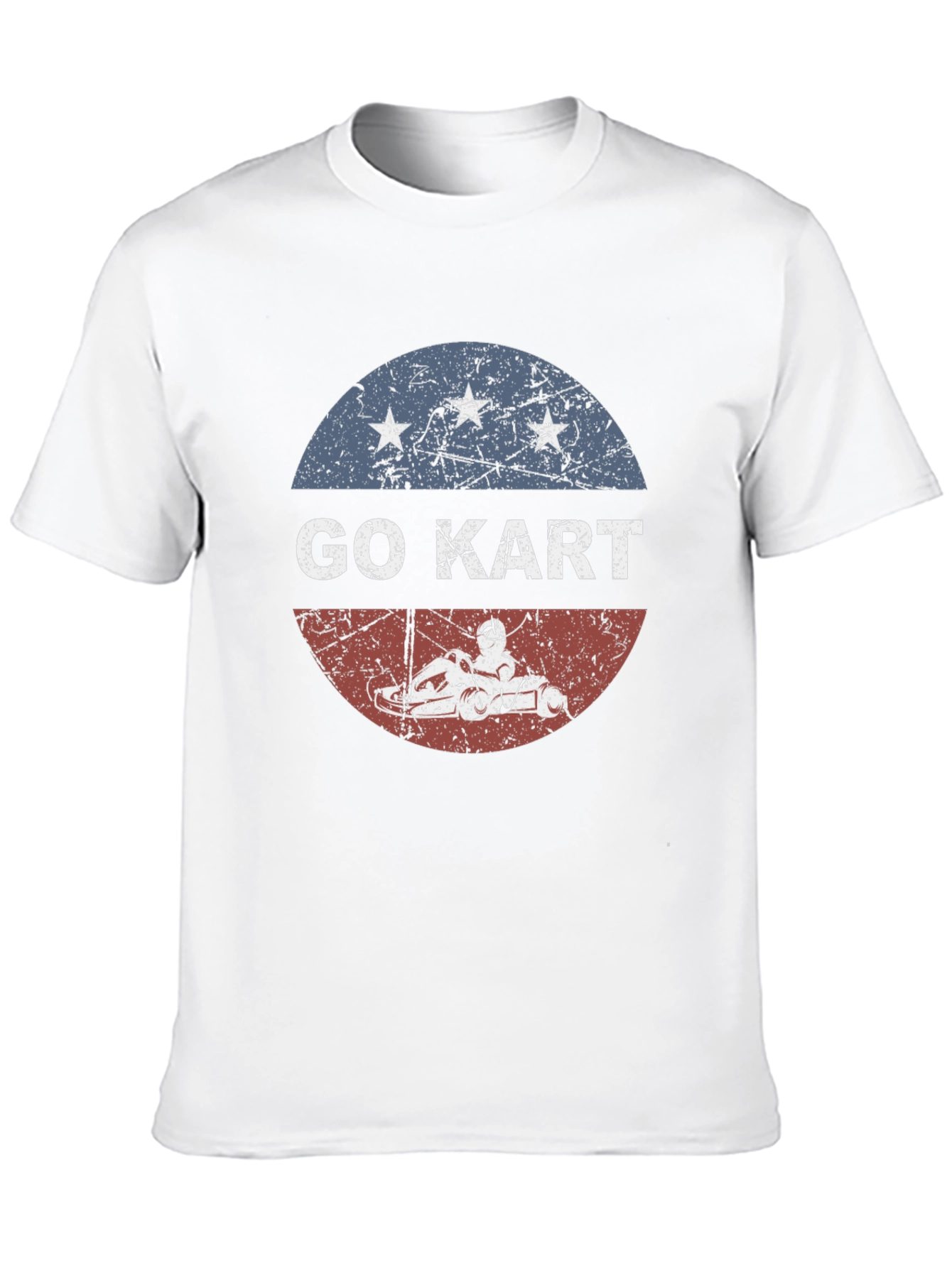Go Kart T-Shirt - Patriotic Karting Tee