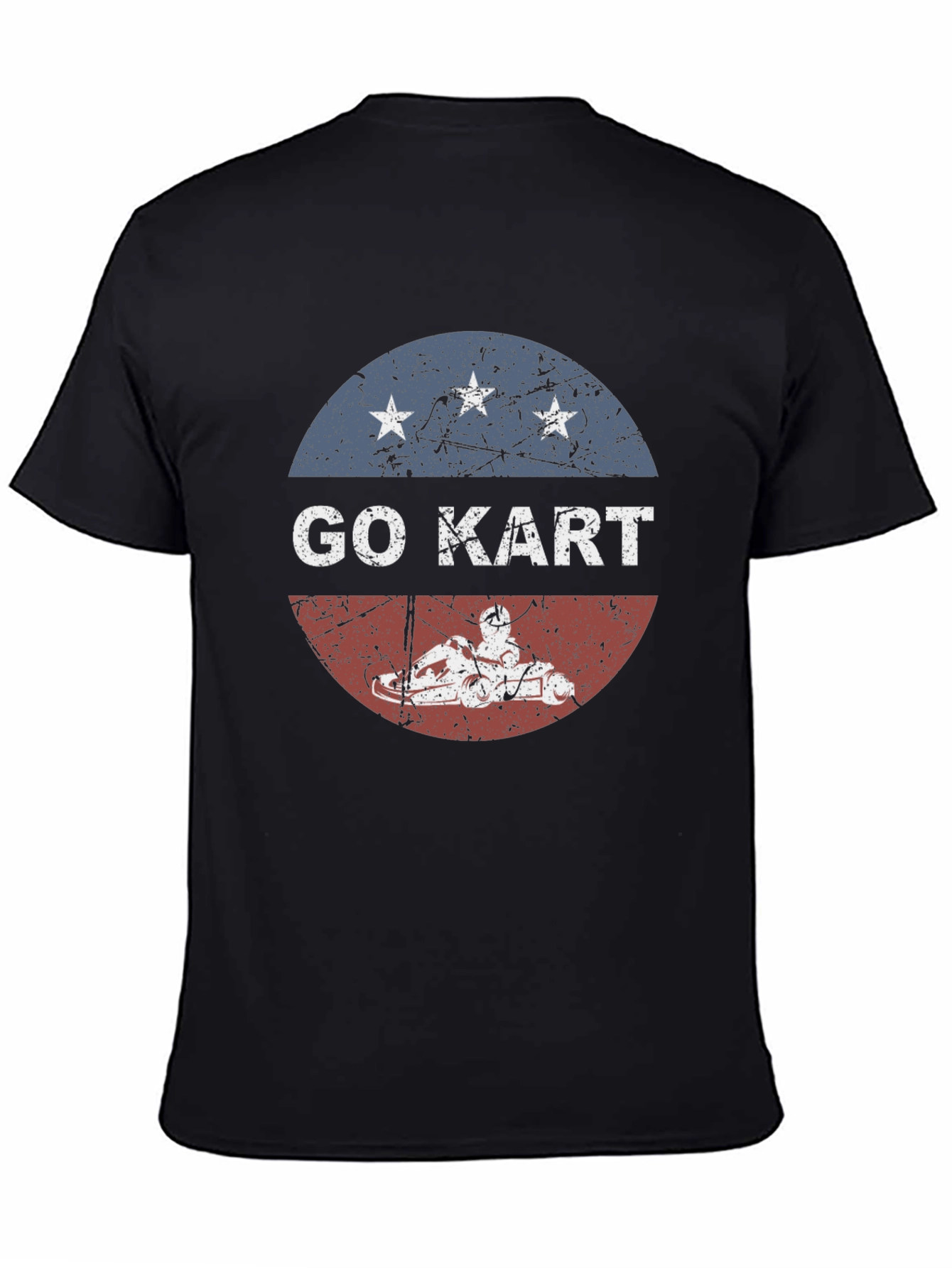 Go Kart T-Shirt - Patriotic Karting Tee