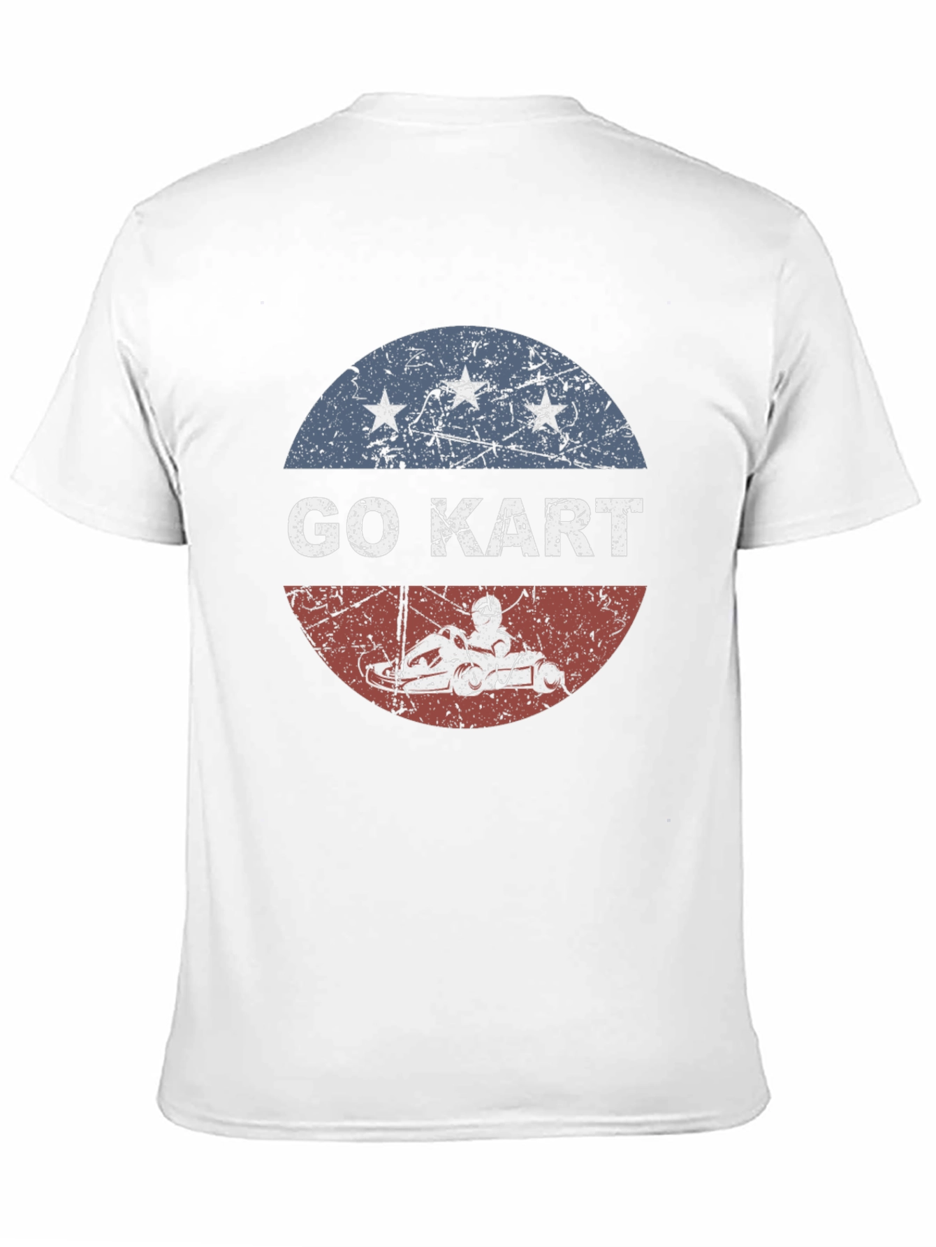 Go Kart T-Shirt - Patriotic Karting Tee