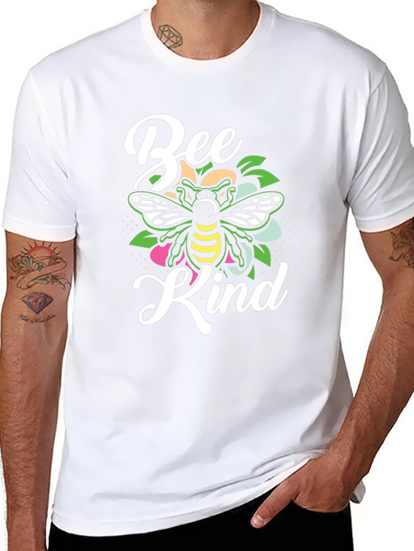 Bee Kind Graphic Tee - Stylish Comfort