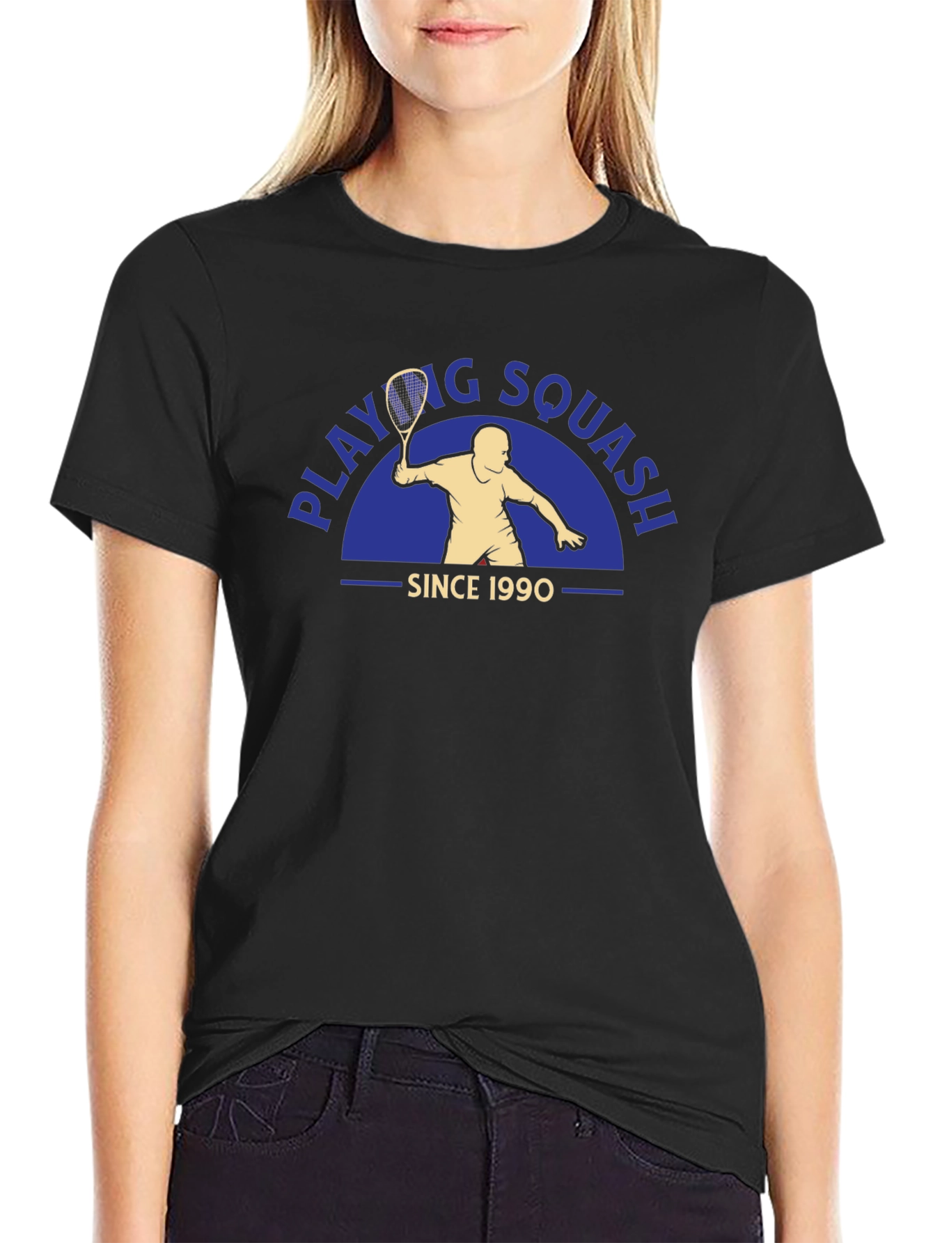 Squash Player T-Shirt - Since 1990 Graphic Tee