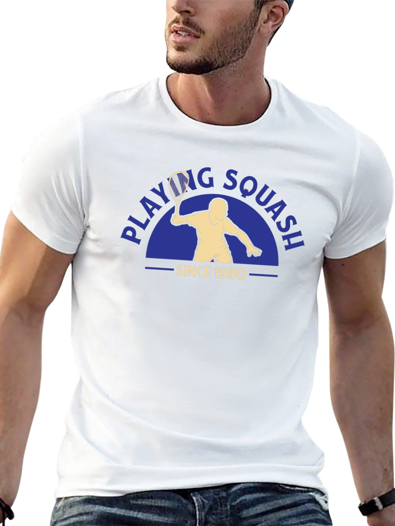Squash Player T-Shirt - Since 1990 Graphic Tee