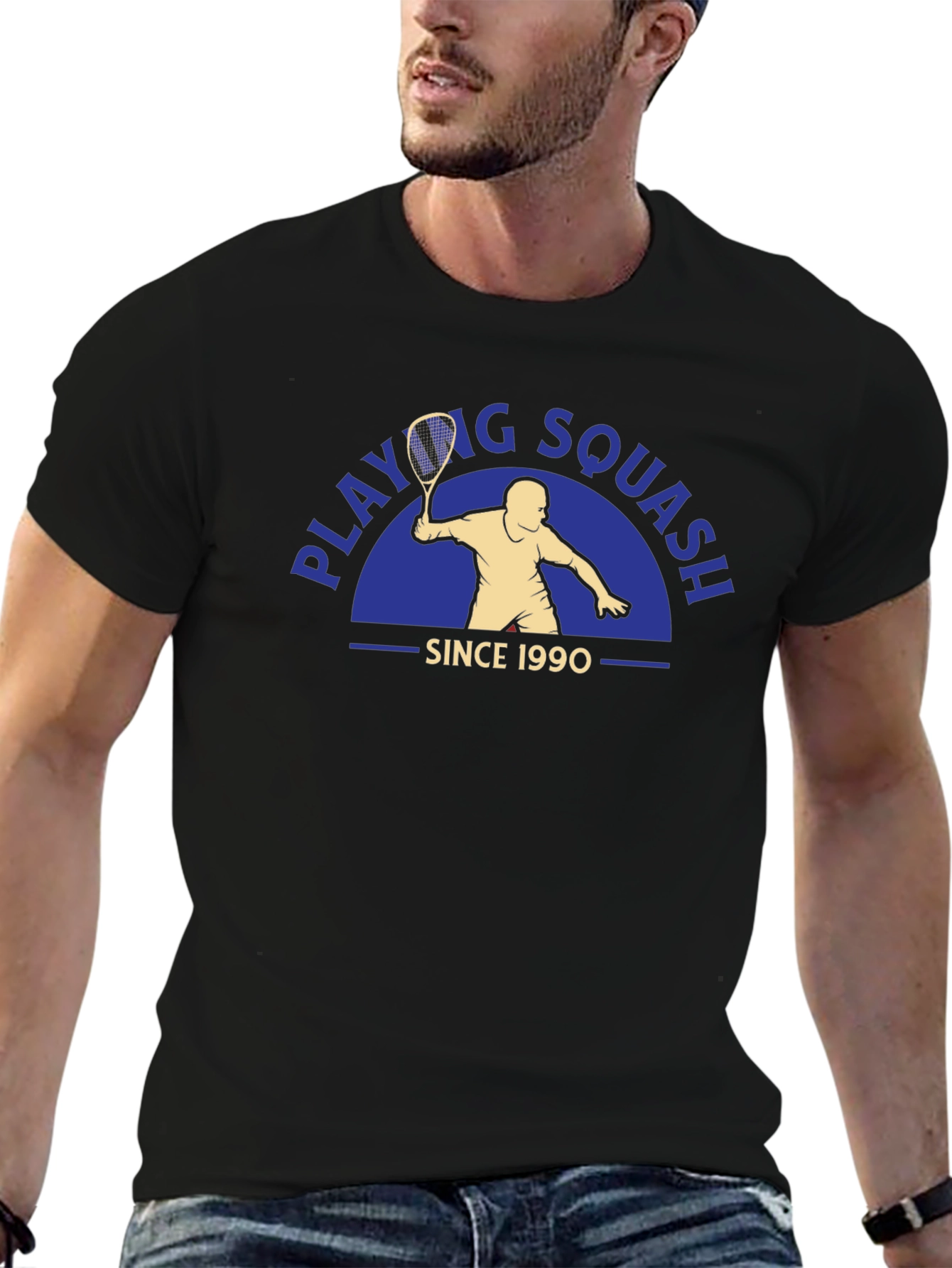 Squash Player T-Shirt - Since 1990 Graphic Tee