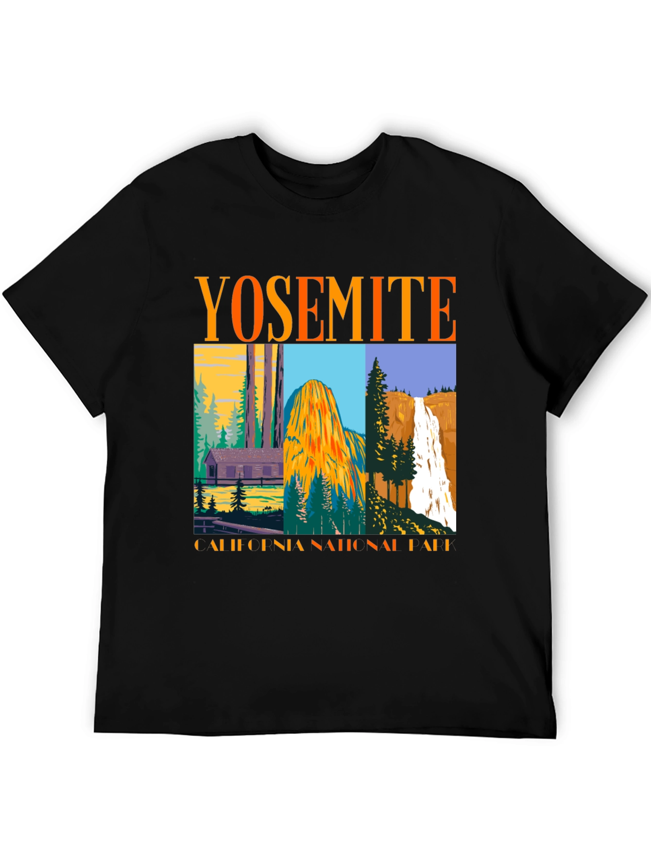 Yosemite National Park Graphic Tee