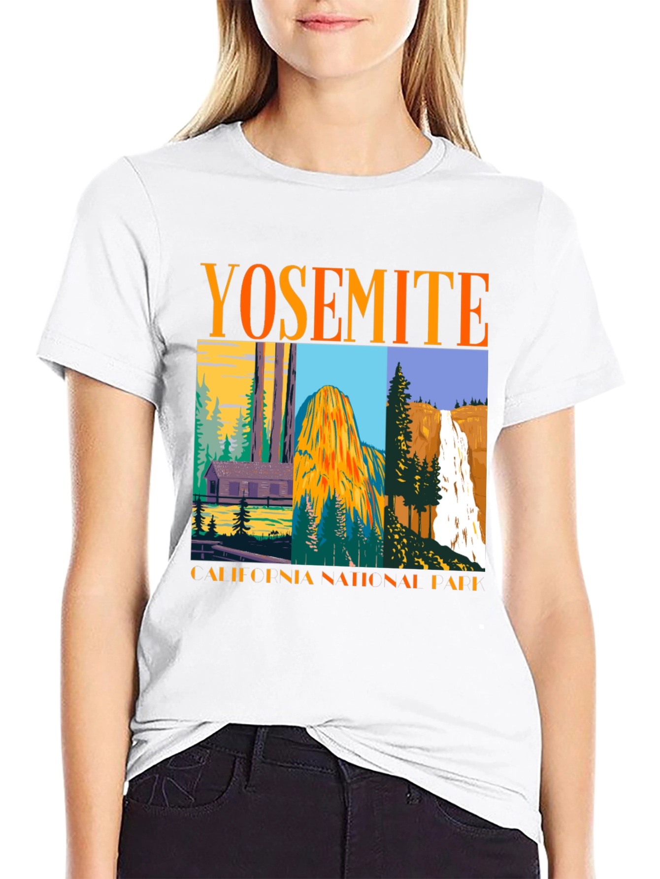 Yosemite National Park Graphic Tee