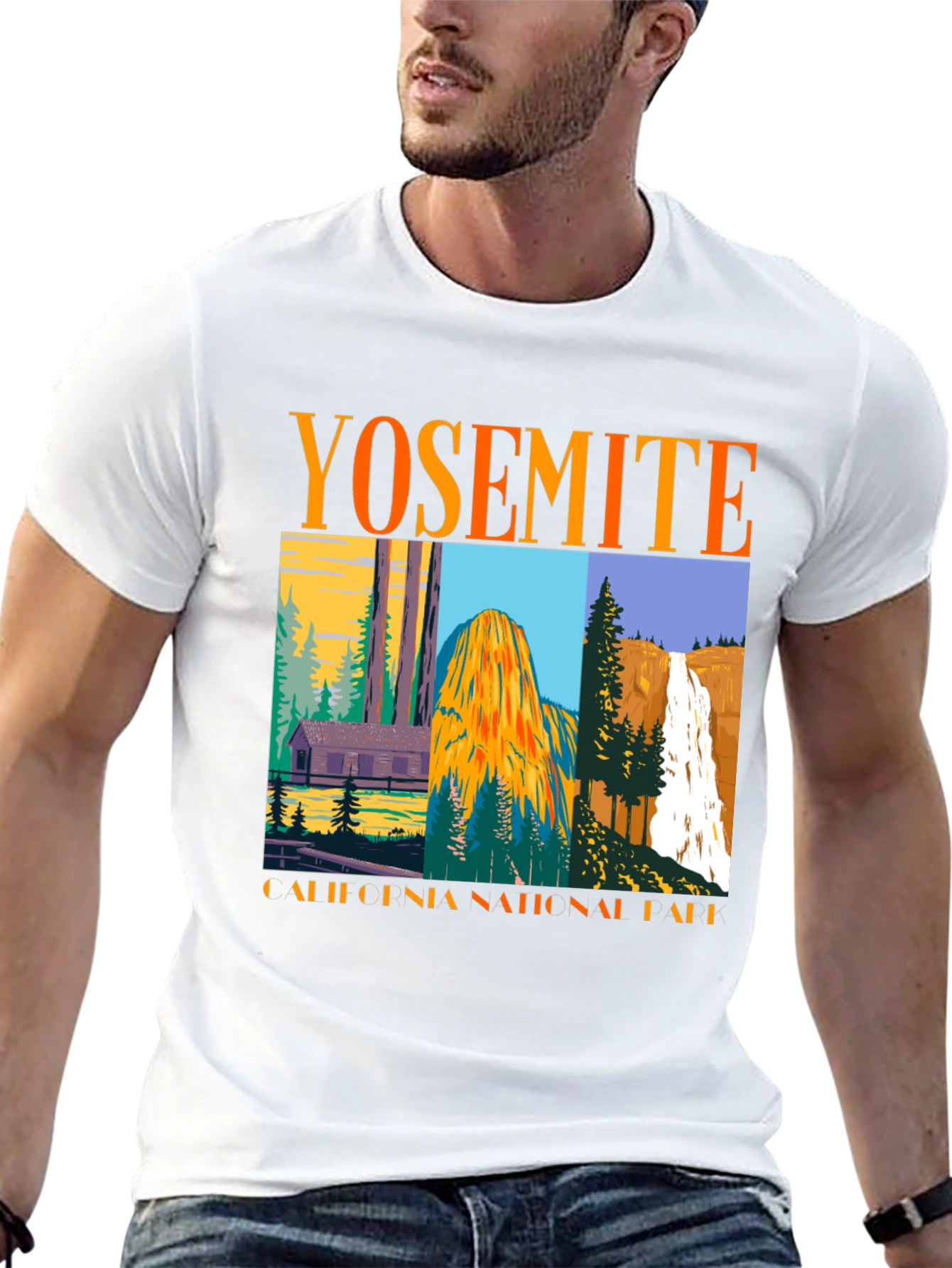 Yosemite National Park Graphic Tee