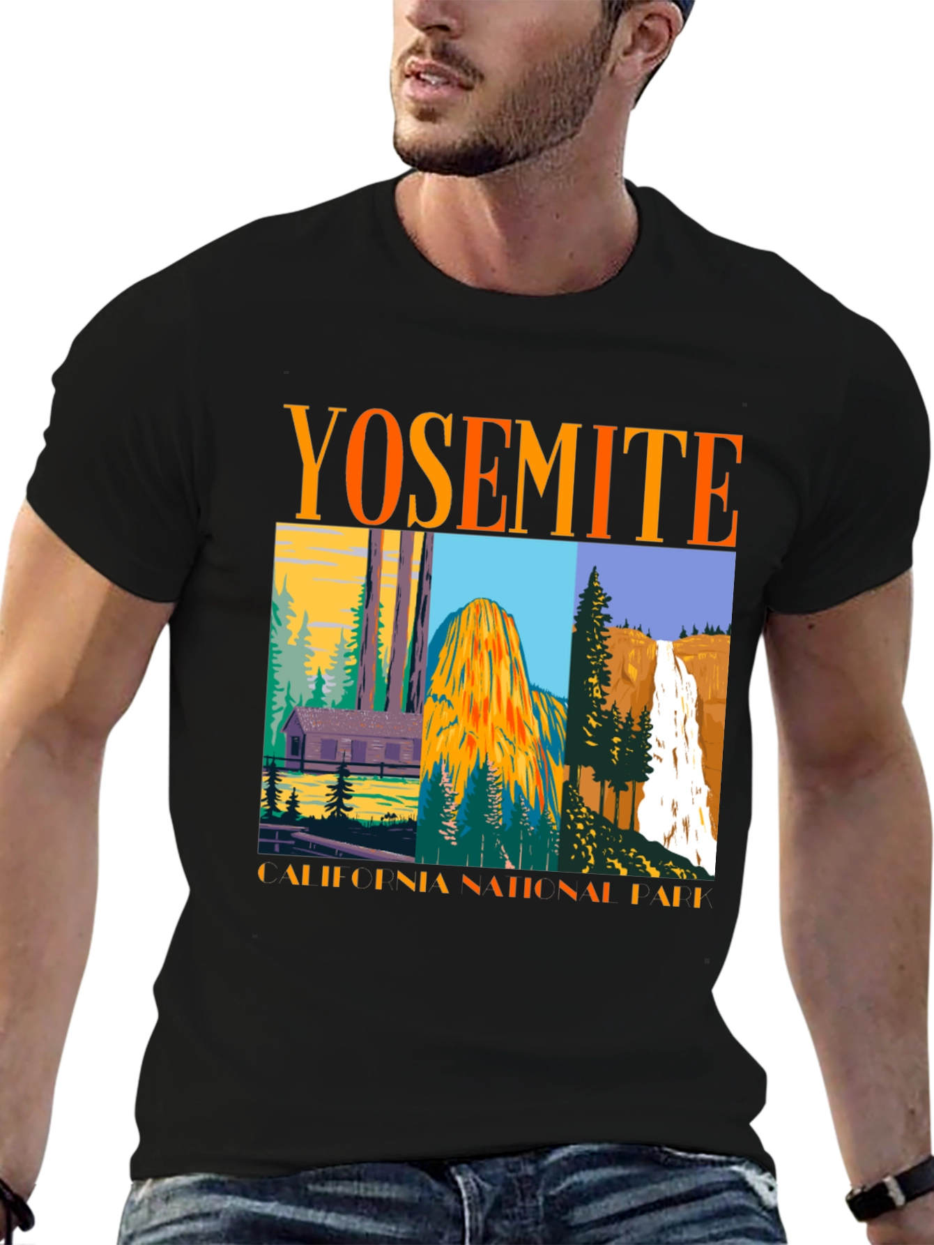 Yosemite National Park Graphic Tee