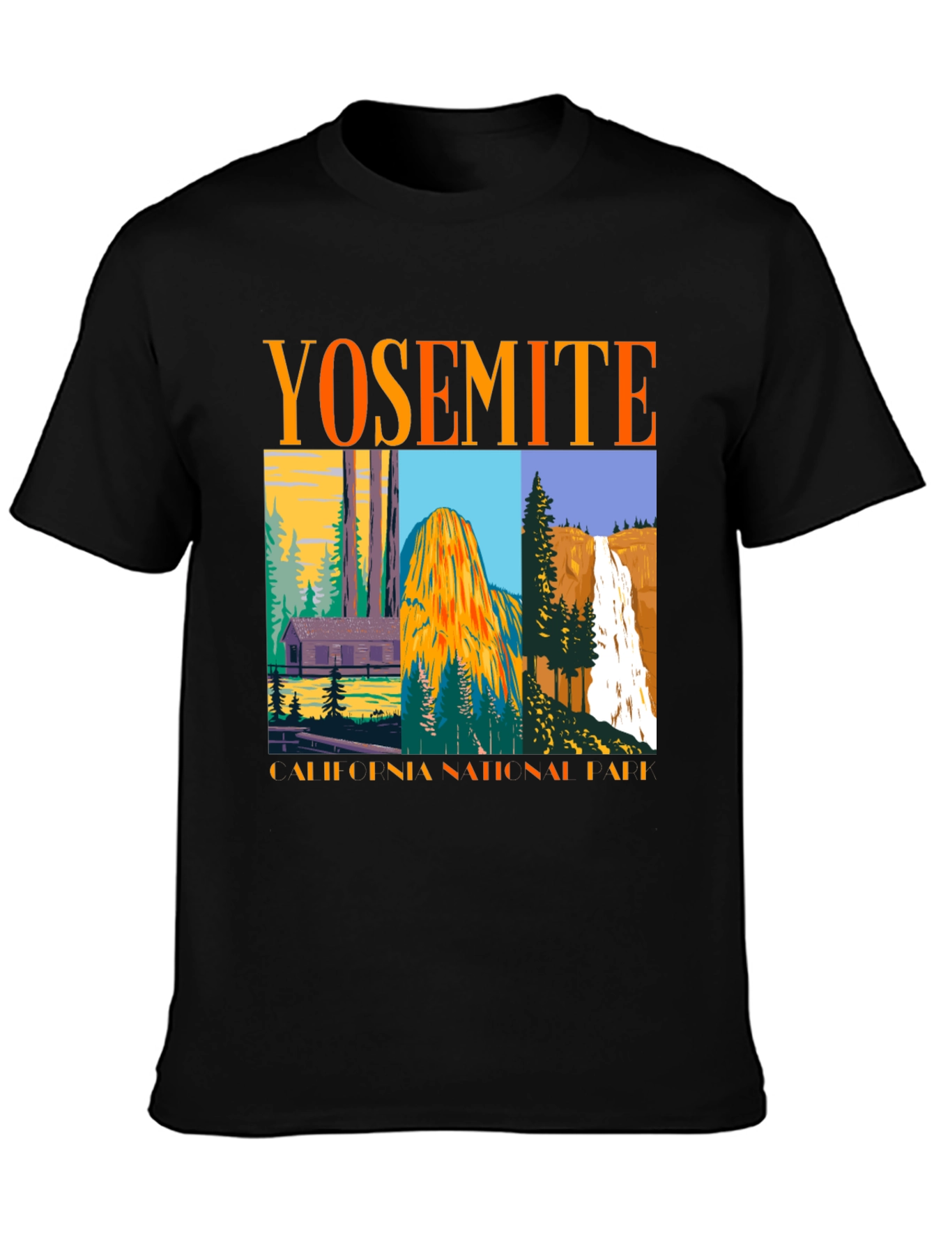 Yosemite National Park Graphic Tee