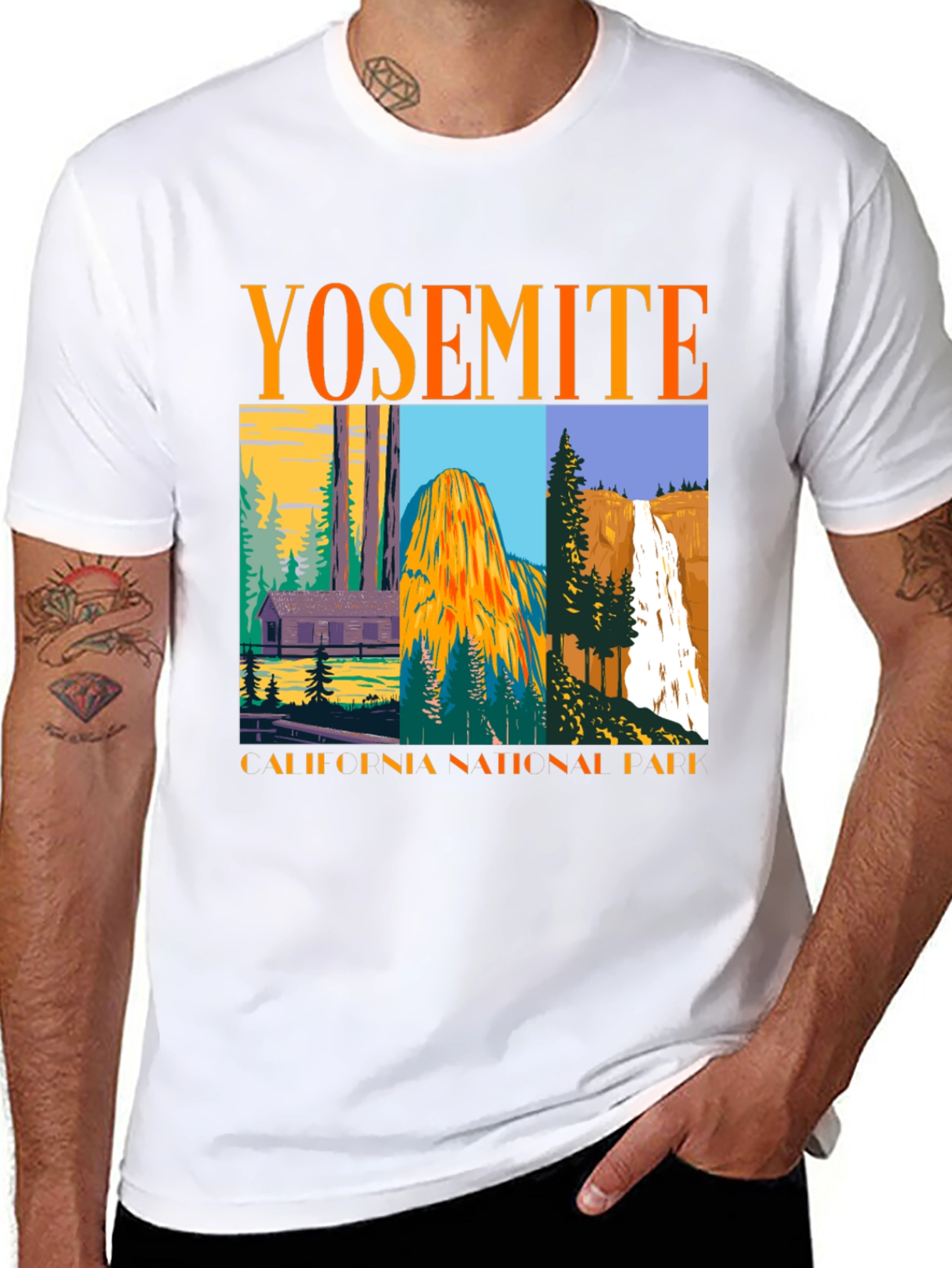 Yosemite National Park Graphic Tee