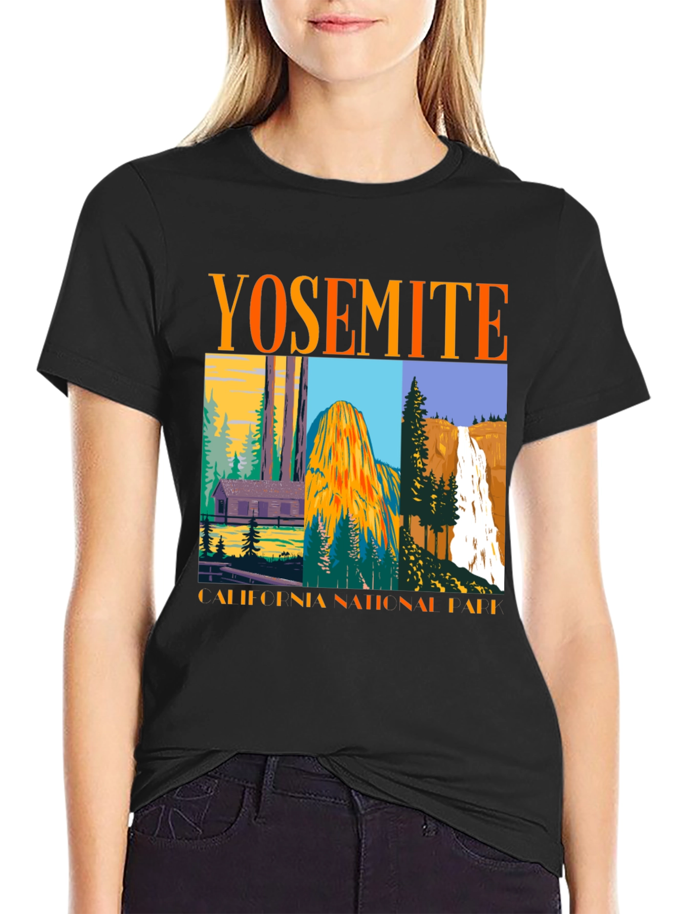 Yosemite National Park Graphic Tee