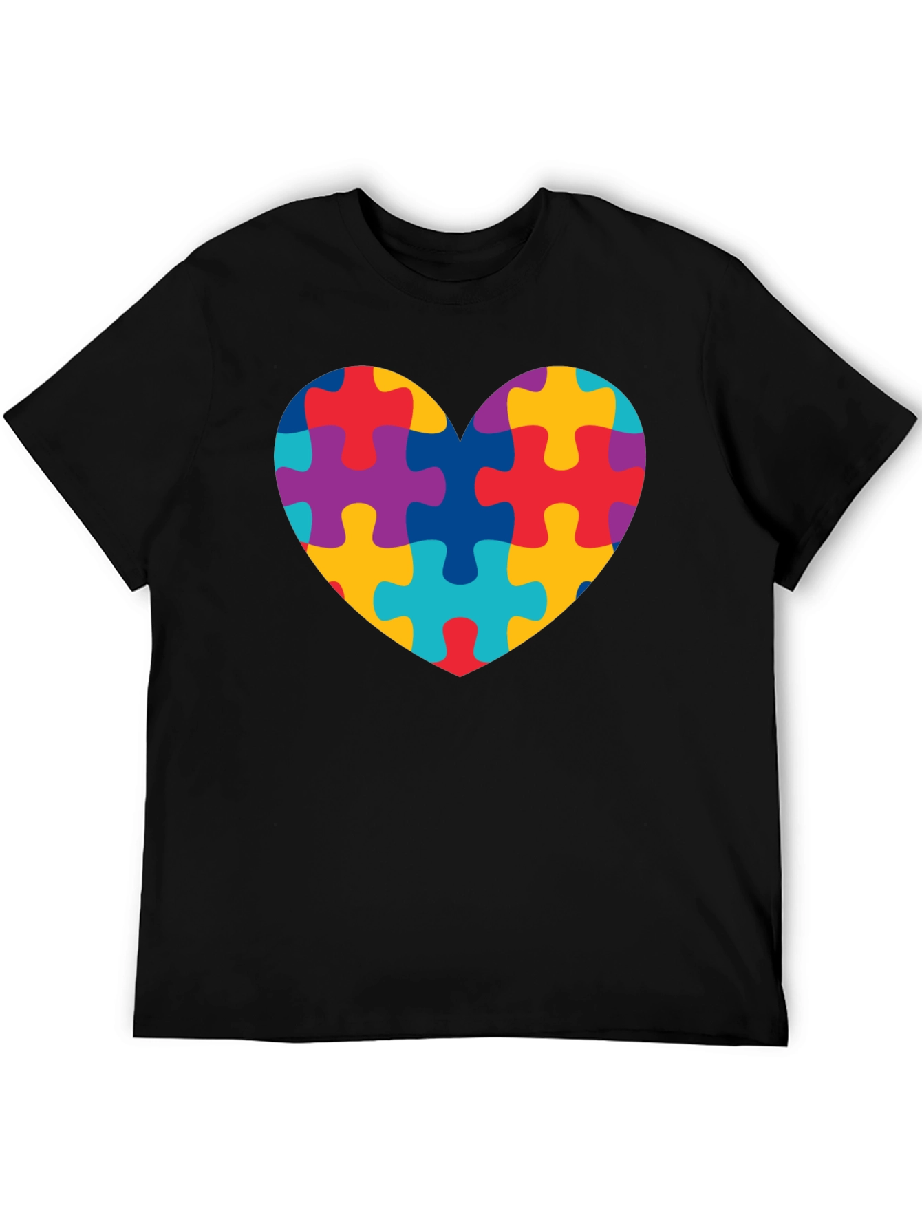 Autism Awareness Puzzle Heart T-Shirt