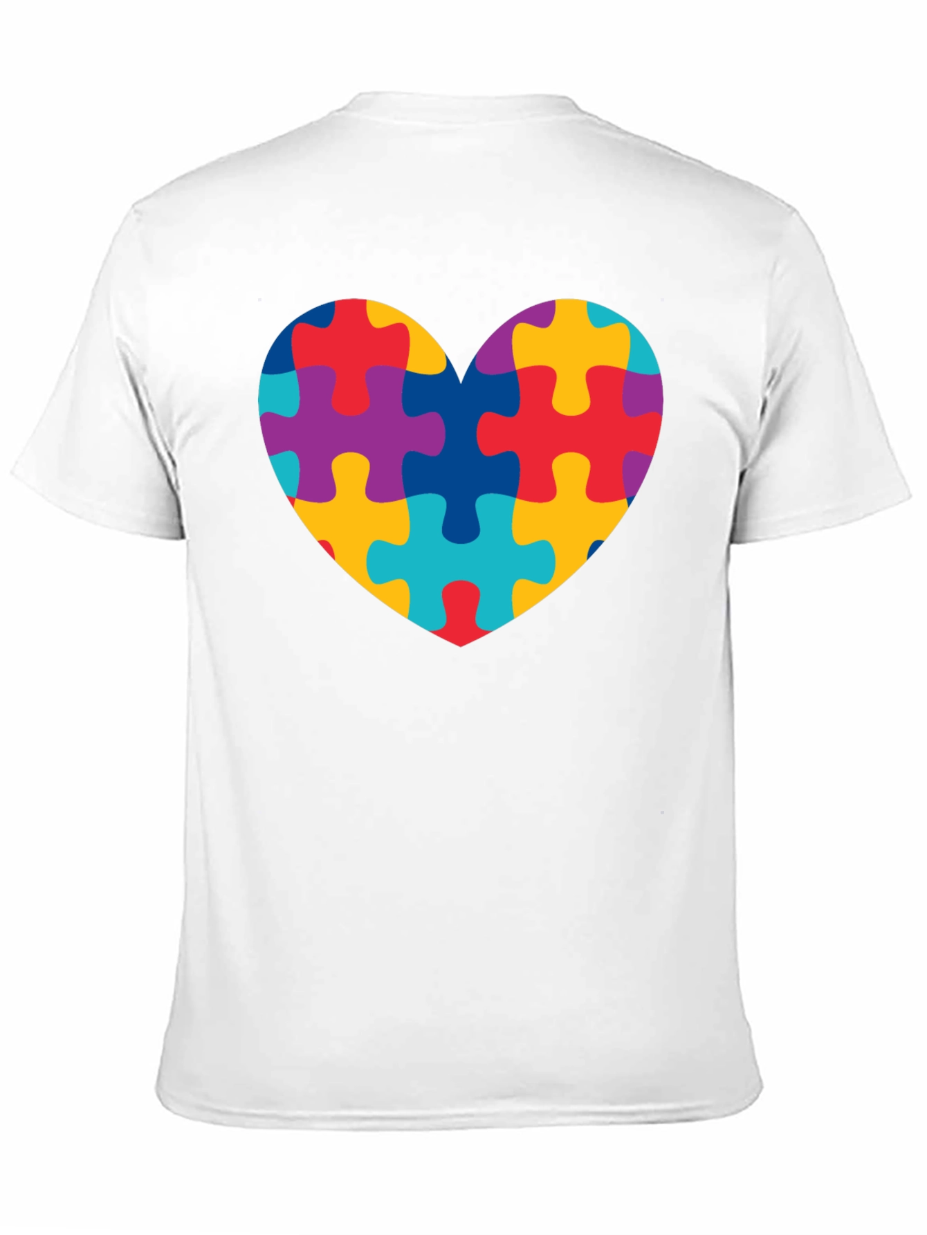 Autism Awareness Puzzle Heart T-Shirt
