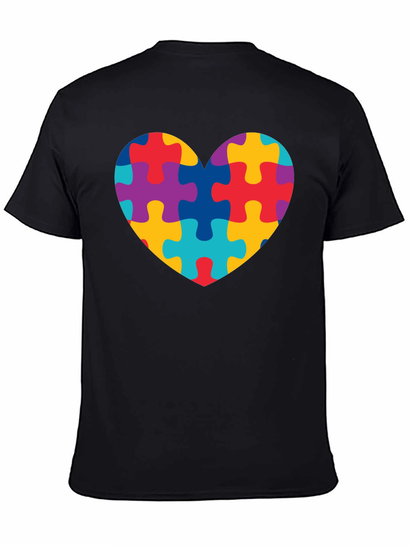 Autism Awareness Puzzle Heart T-Shirt