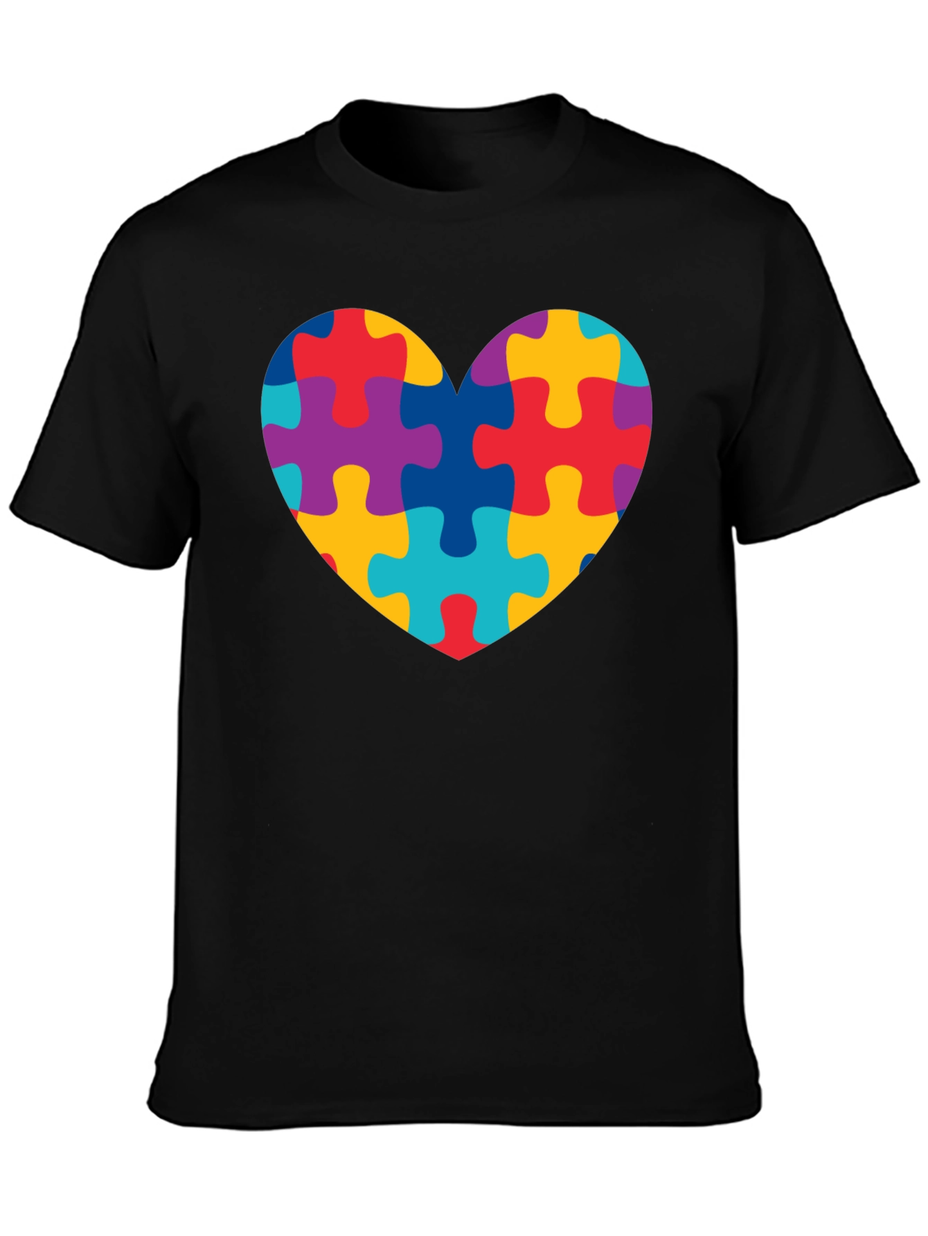 Autism Awareness Puzzle Heart T-Shirt