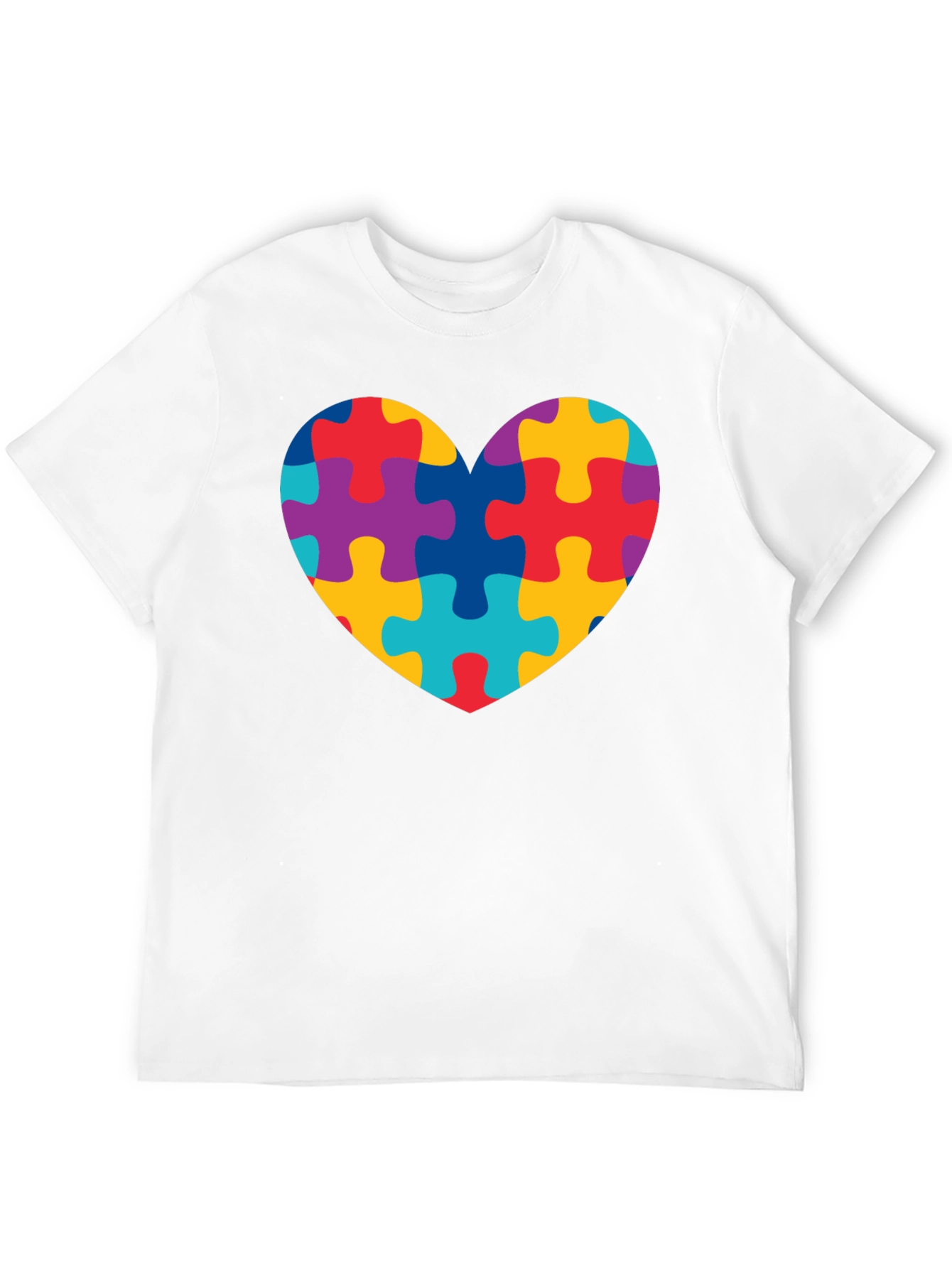 Autism Awareness Puzzle Heart T-Shirt
