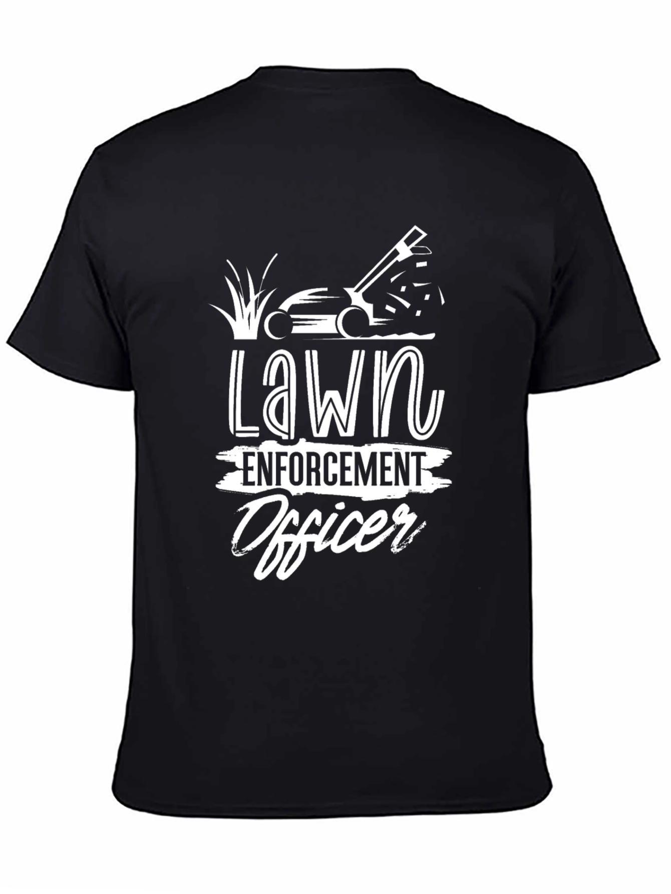 Lawn Enforcement Officer Graphic Tee