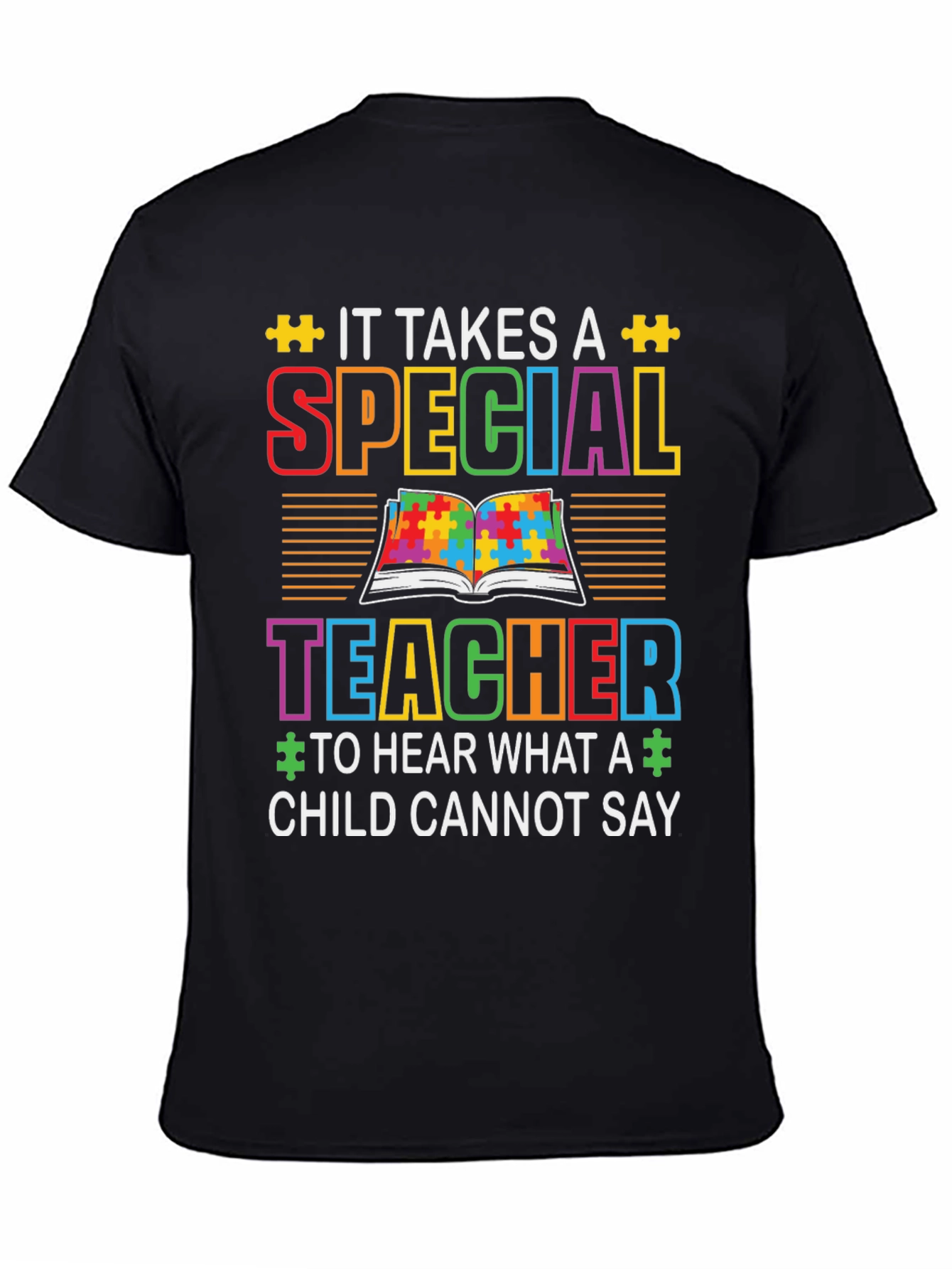 Special Teacher Autism Awareness T-Shirt