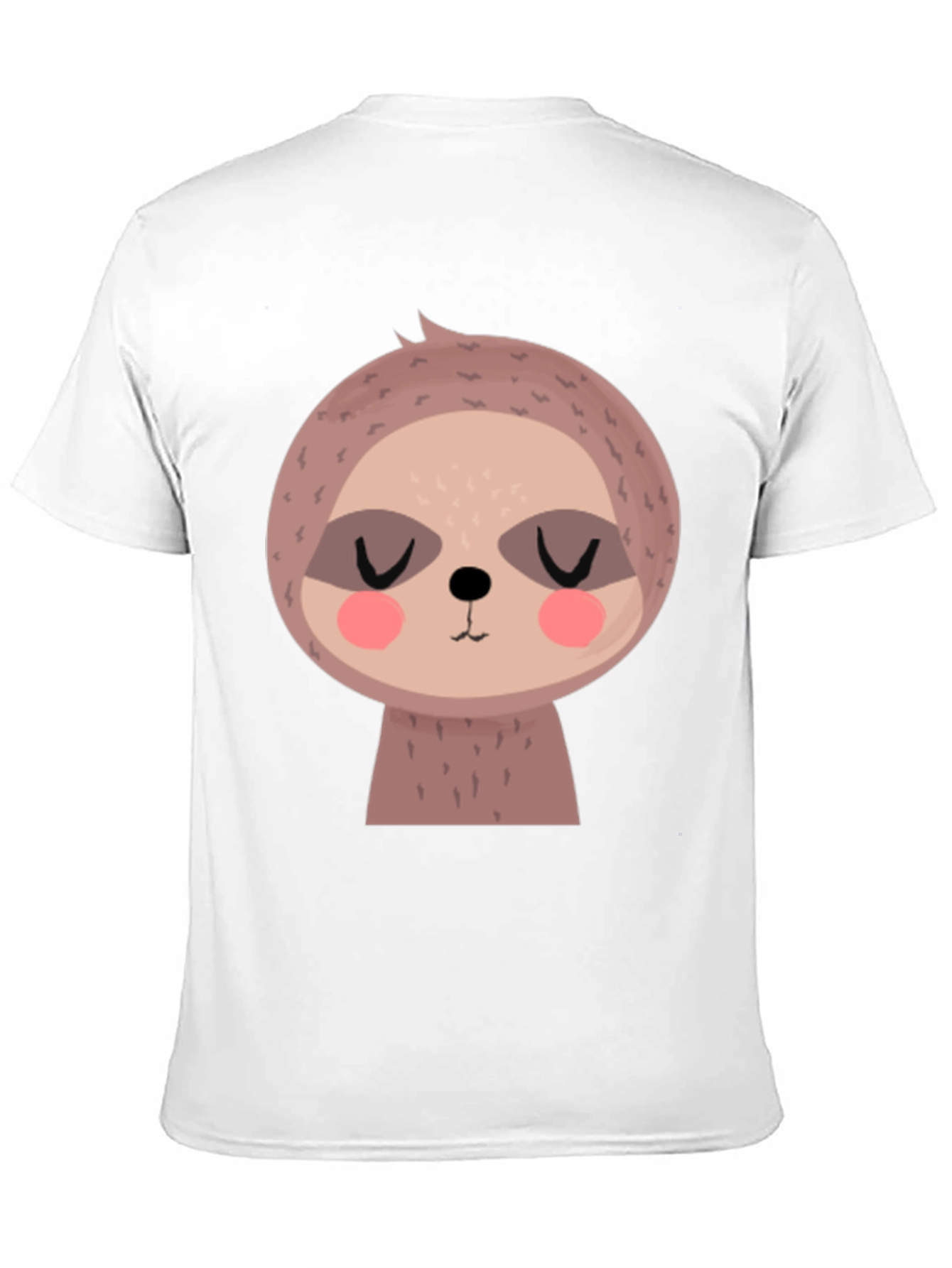 Cute Sloth Graphic Tee - Relaxed Fit