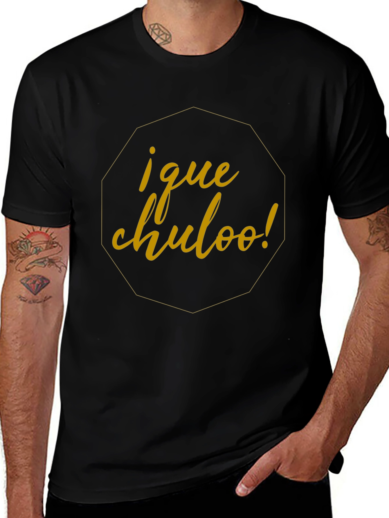 ¡Que Chuloo! Graphic Tee - Cool Latin Expression
