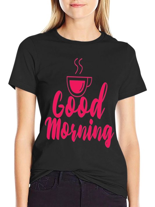 Good Morning Graphic Tee - Stylish & Comfy