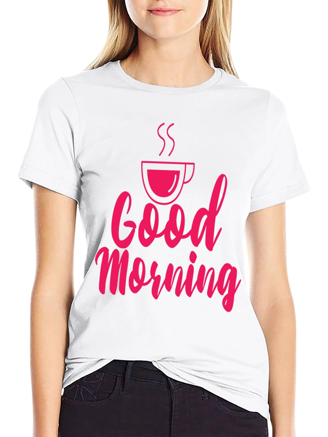 Good Morning Graphic Tee - Stylish & Comfy
