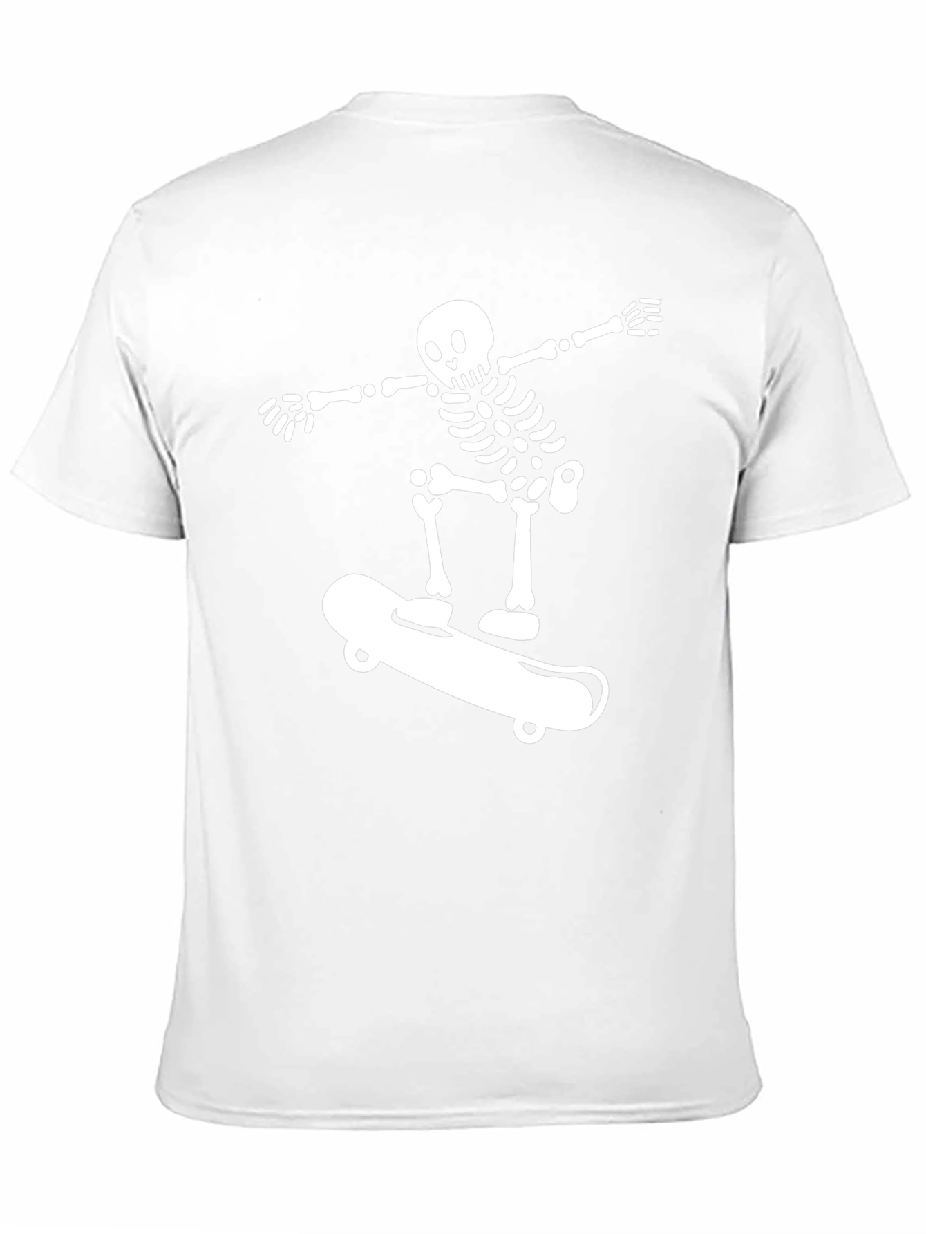 Skateboarding Skeleton Graphic Tee