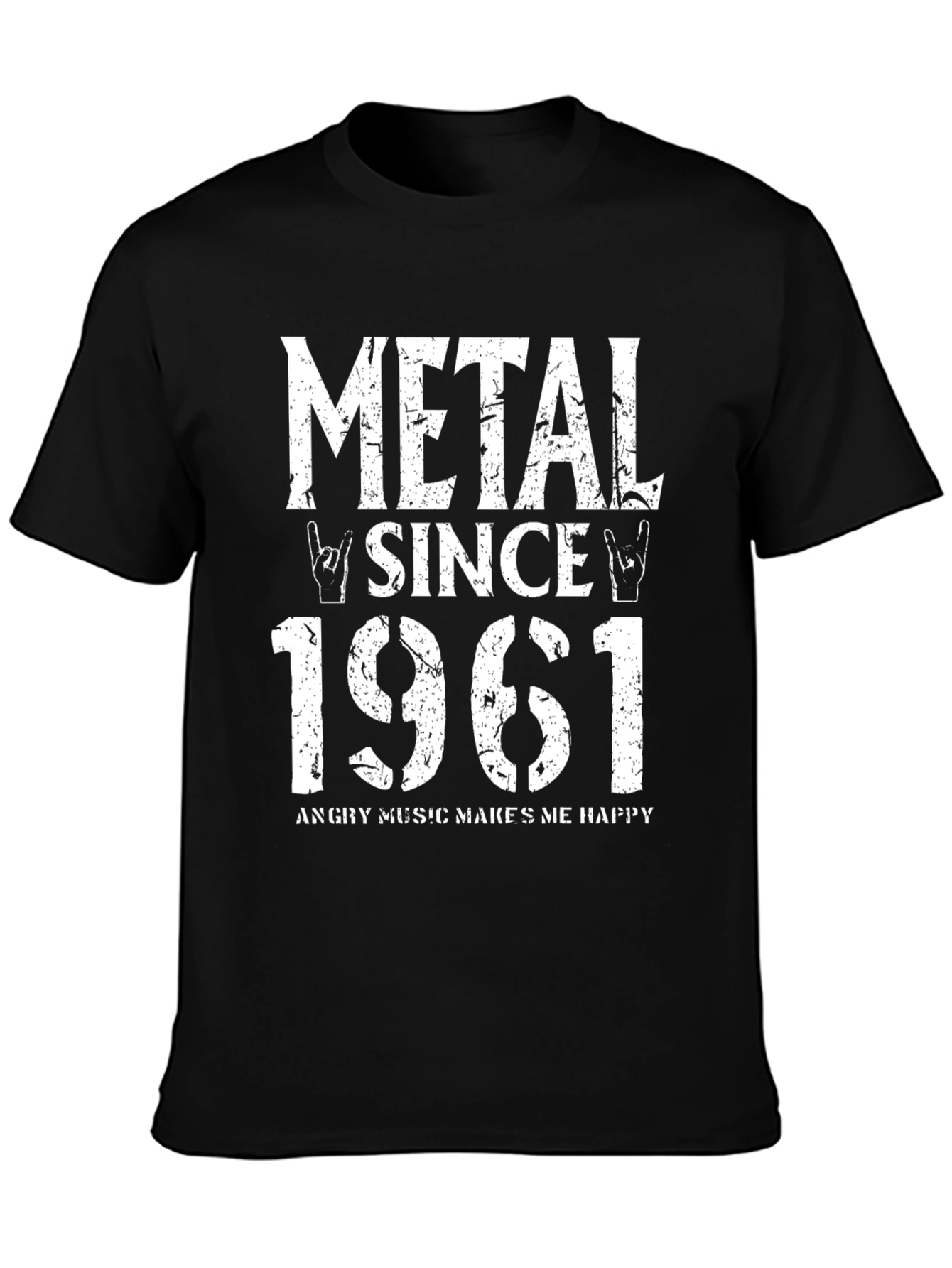 Metal Since 1961 T-Shirt - Rock Music Fan Tee
