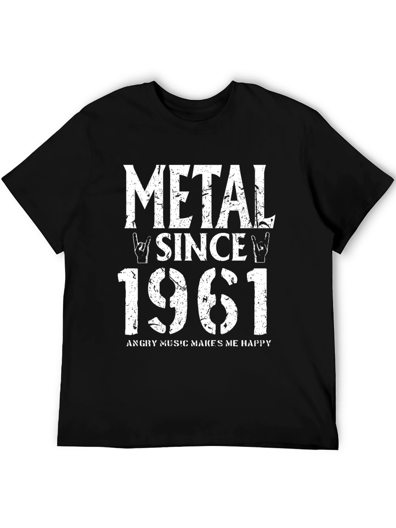 Metal Since 1961 T-Shirt - Rock Music Fan Tee