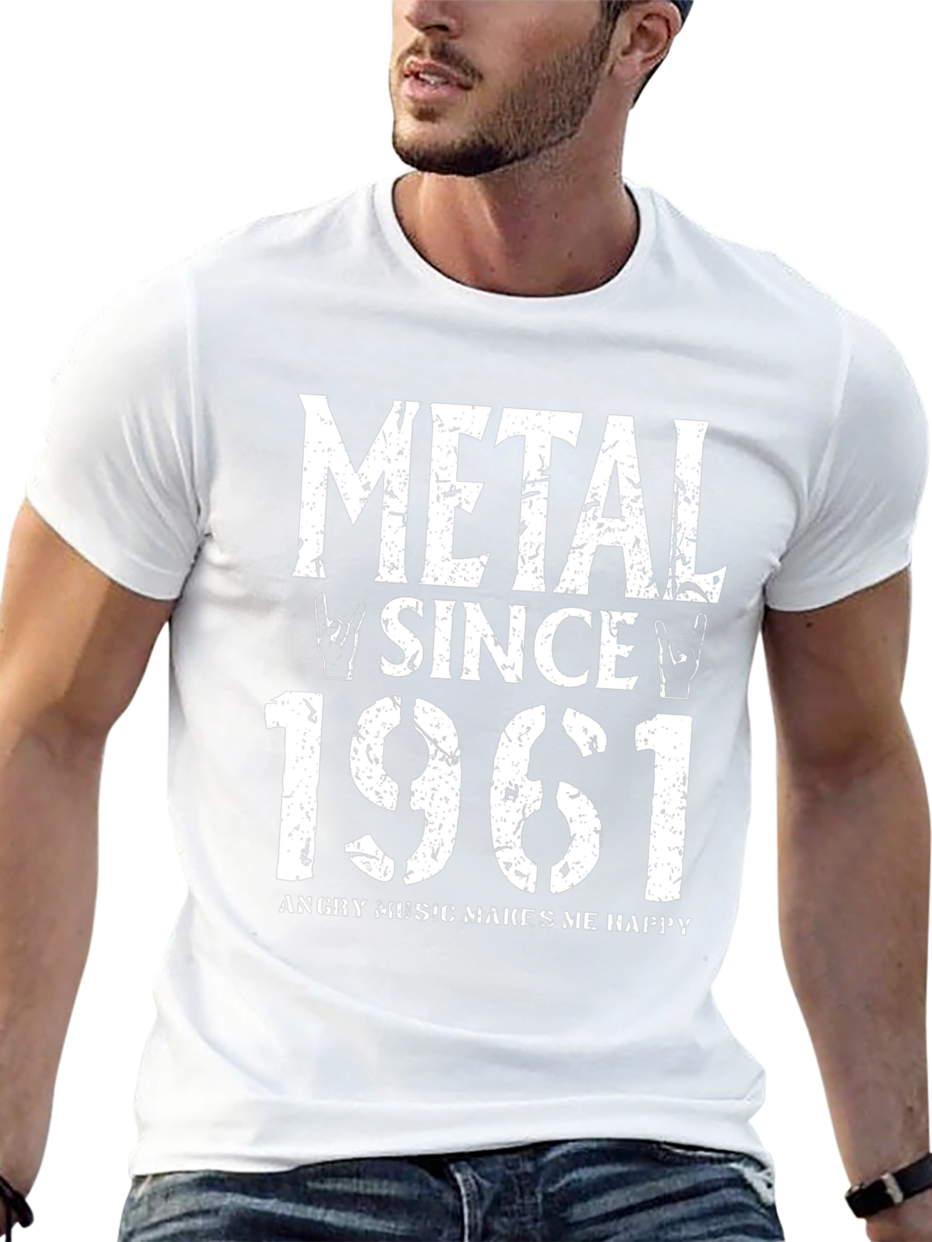 Metal Since 1961 T-Shirt - Rock Music Fan Tee