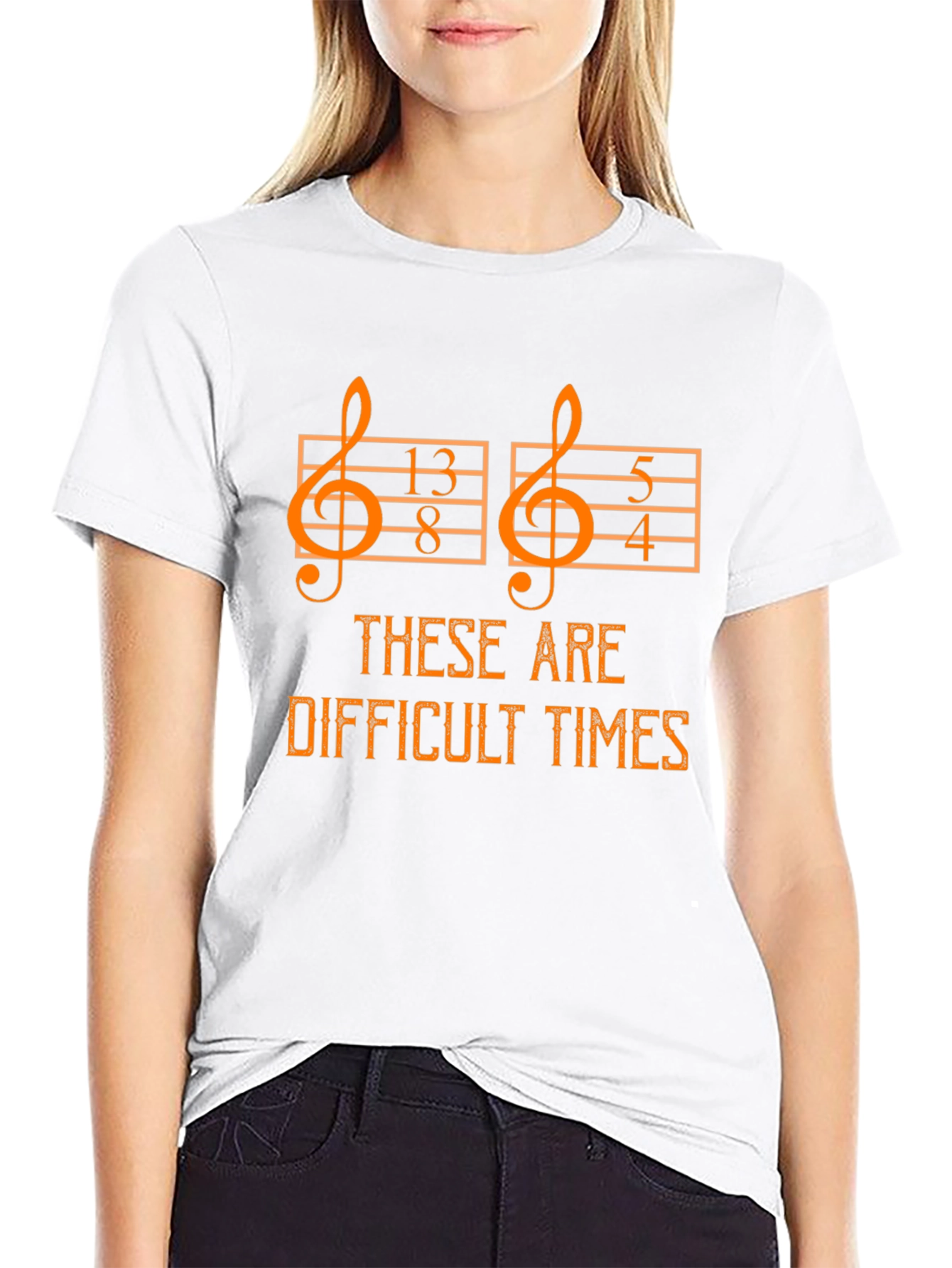 Difficult Times Music Math T-Shirt