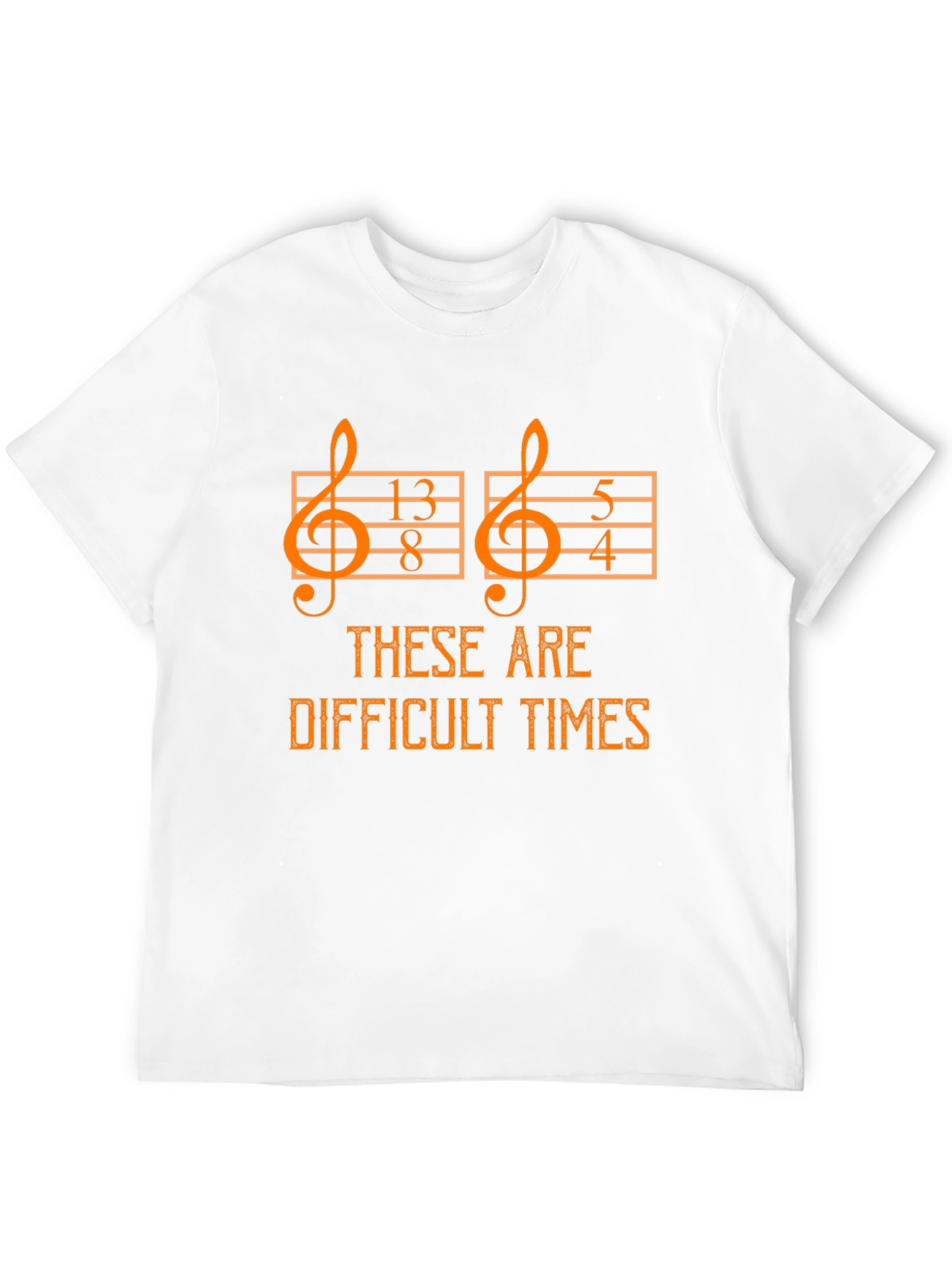 Difficult Times Music Math T-Shirt