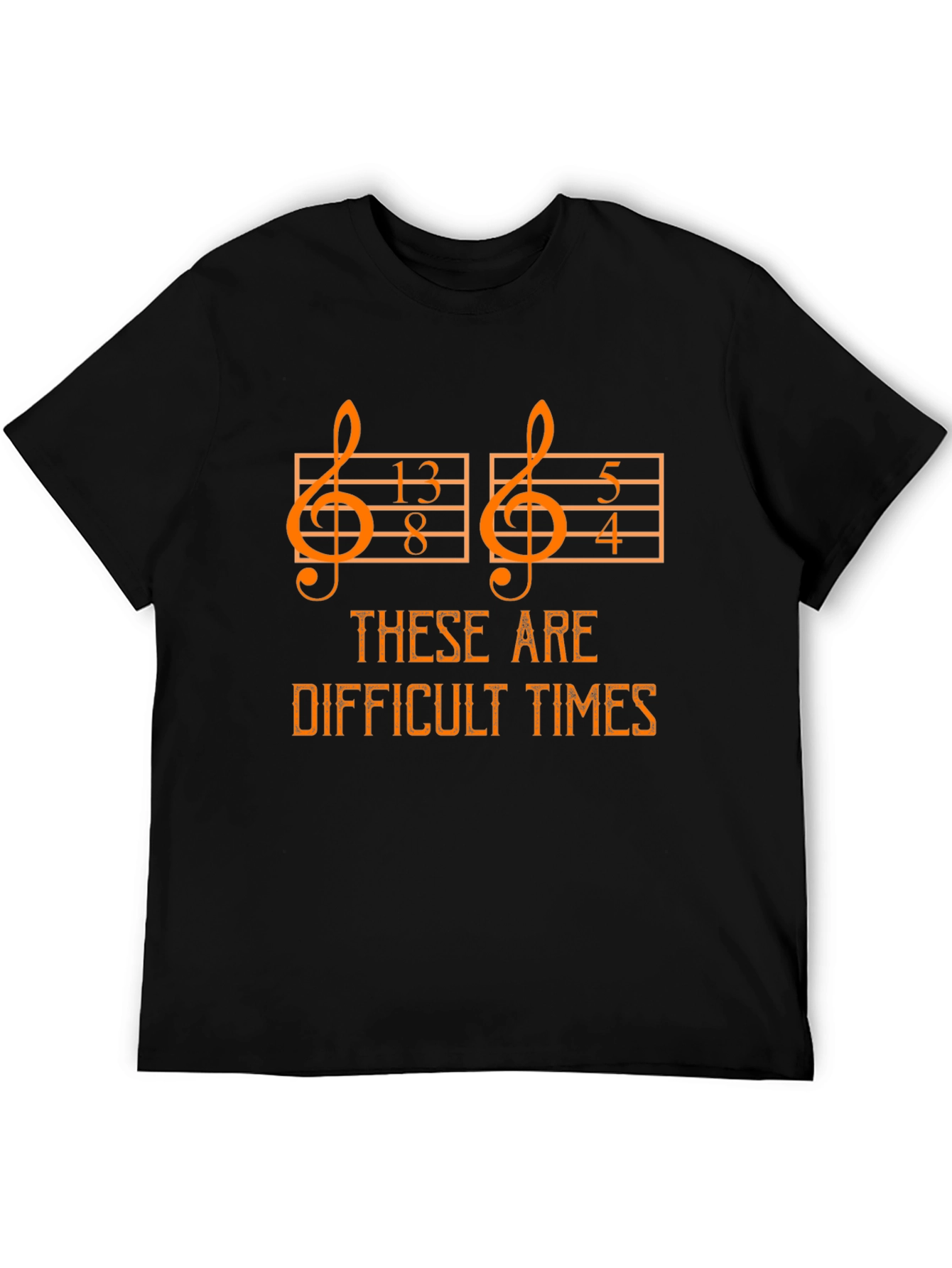 Difficult Times Music Math T-Shirt