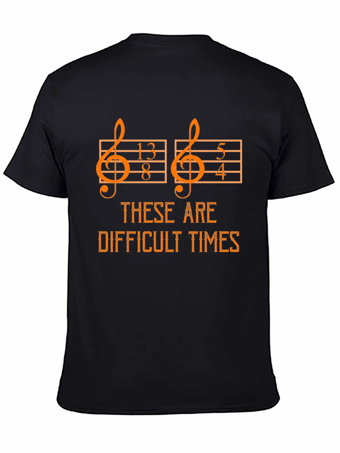 Difficult Times Music Math T-Shirt
