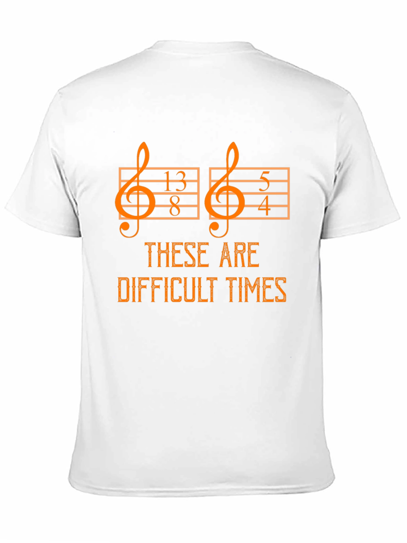 Difficult Times Music Math T-Shirt