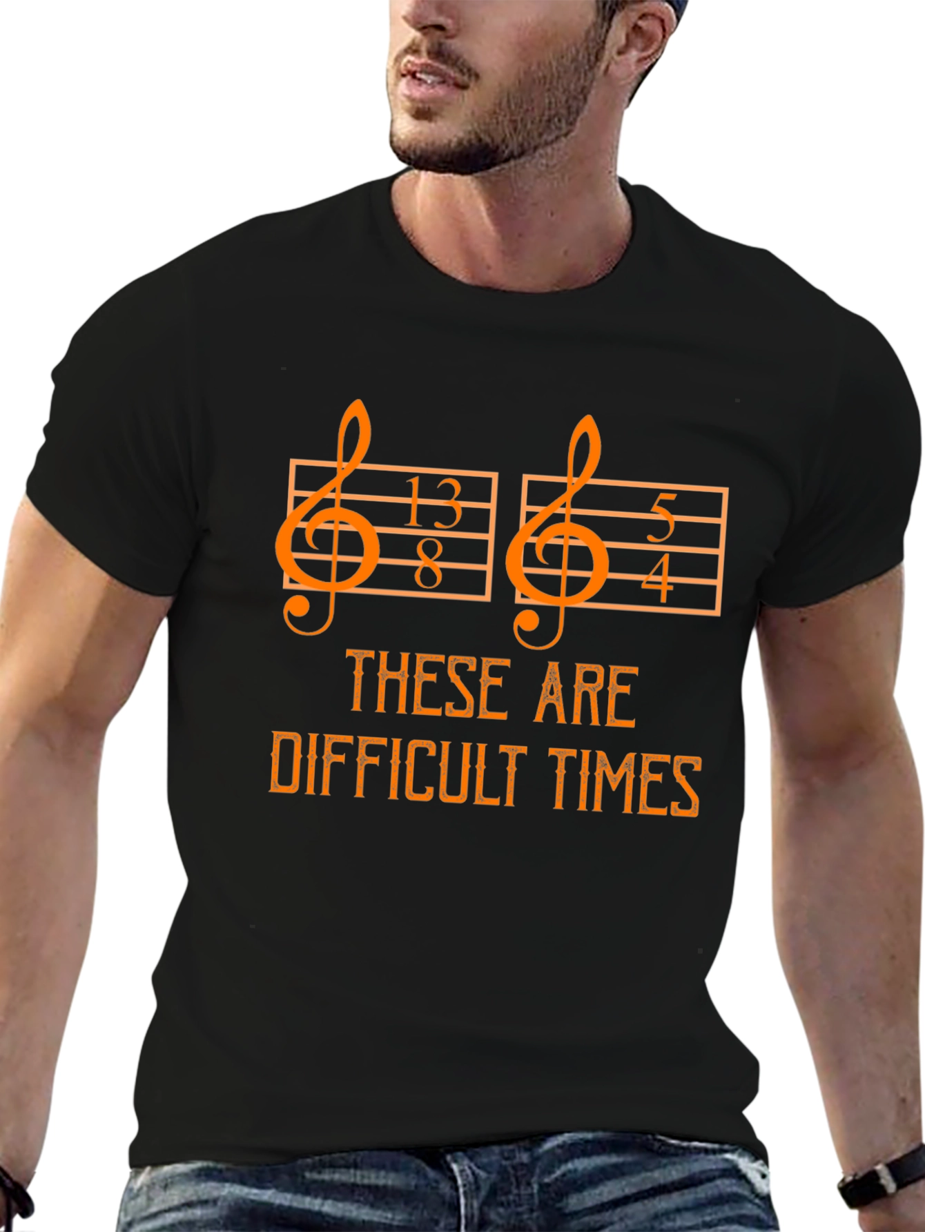 Difficult Times Music Math T-Shirt